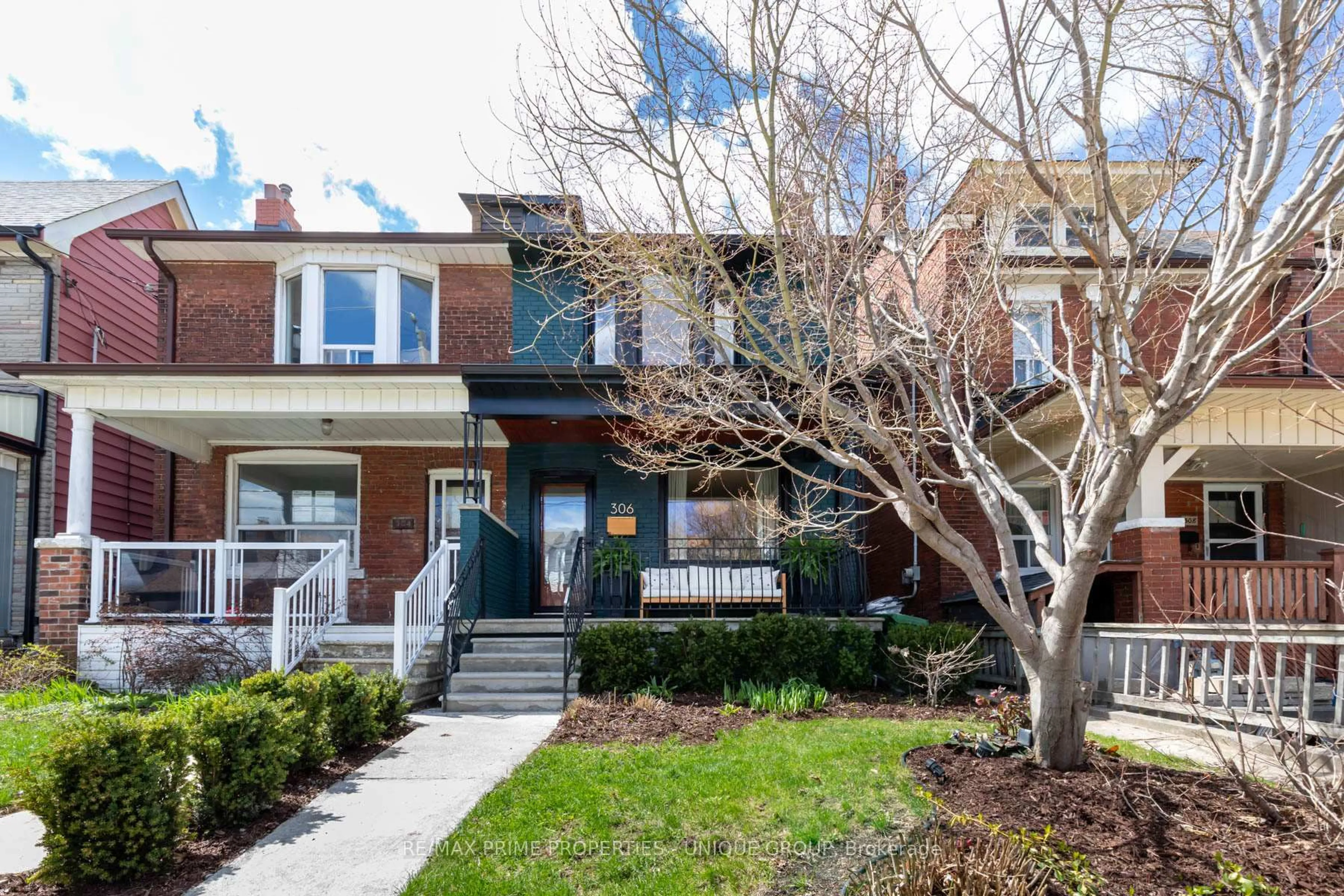 Home with brick exterior material, street for 306 Westmoreland Ave, Toronto Ontario M6H 3A5