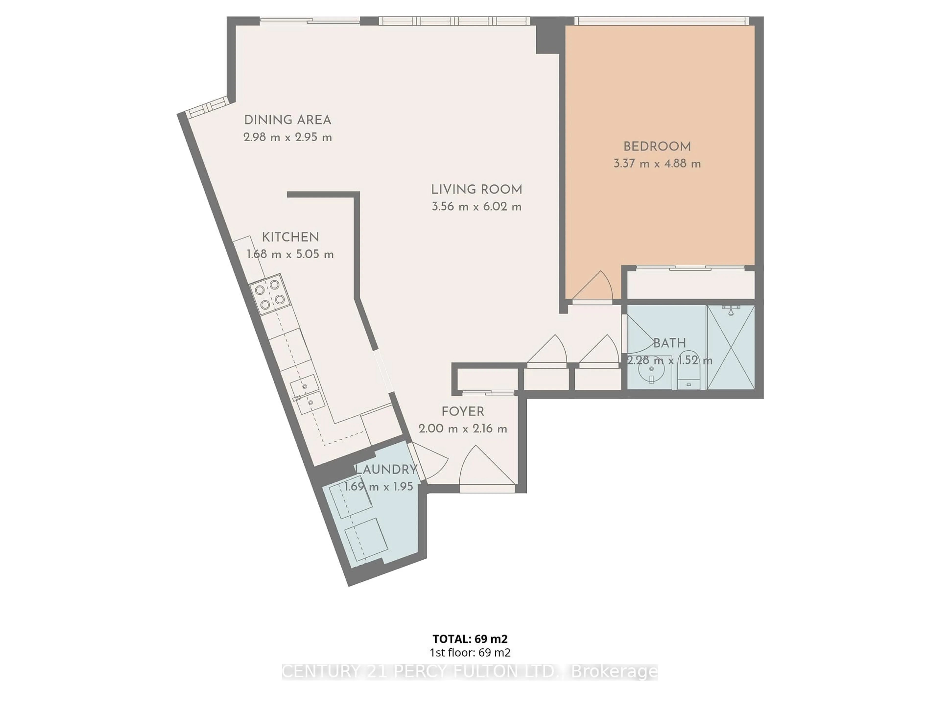 Floor plan for 11 Wincott Dr #PH 12, Toronto Ontario M9R 2R9
