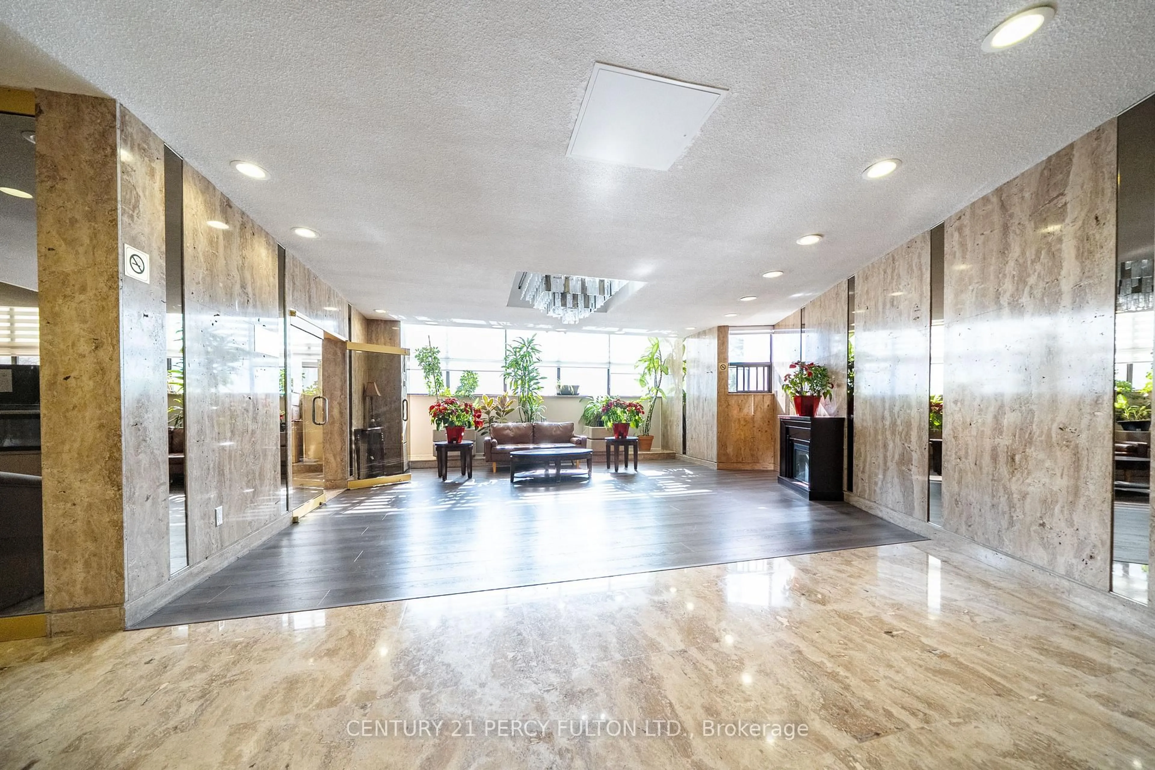 Lobby for 11 Wincott Dr #PH 12, Toronto Ontario M9R 2R9