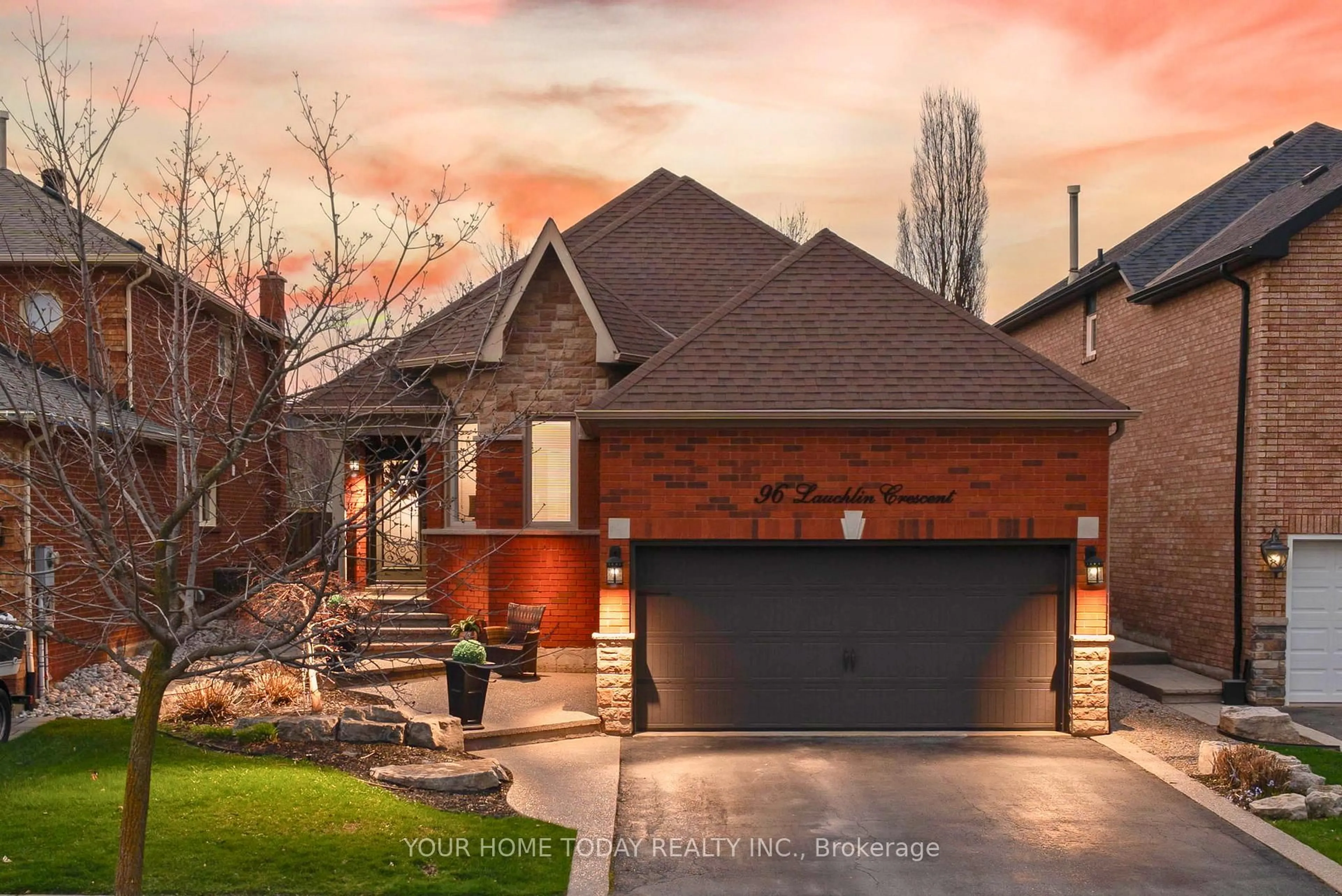 Home with brick exterior material, street for 96 Lauchlin Cres, Halton Hills Ontario L7G 5R5