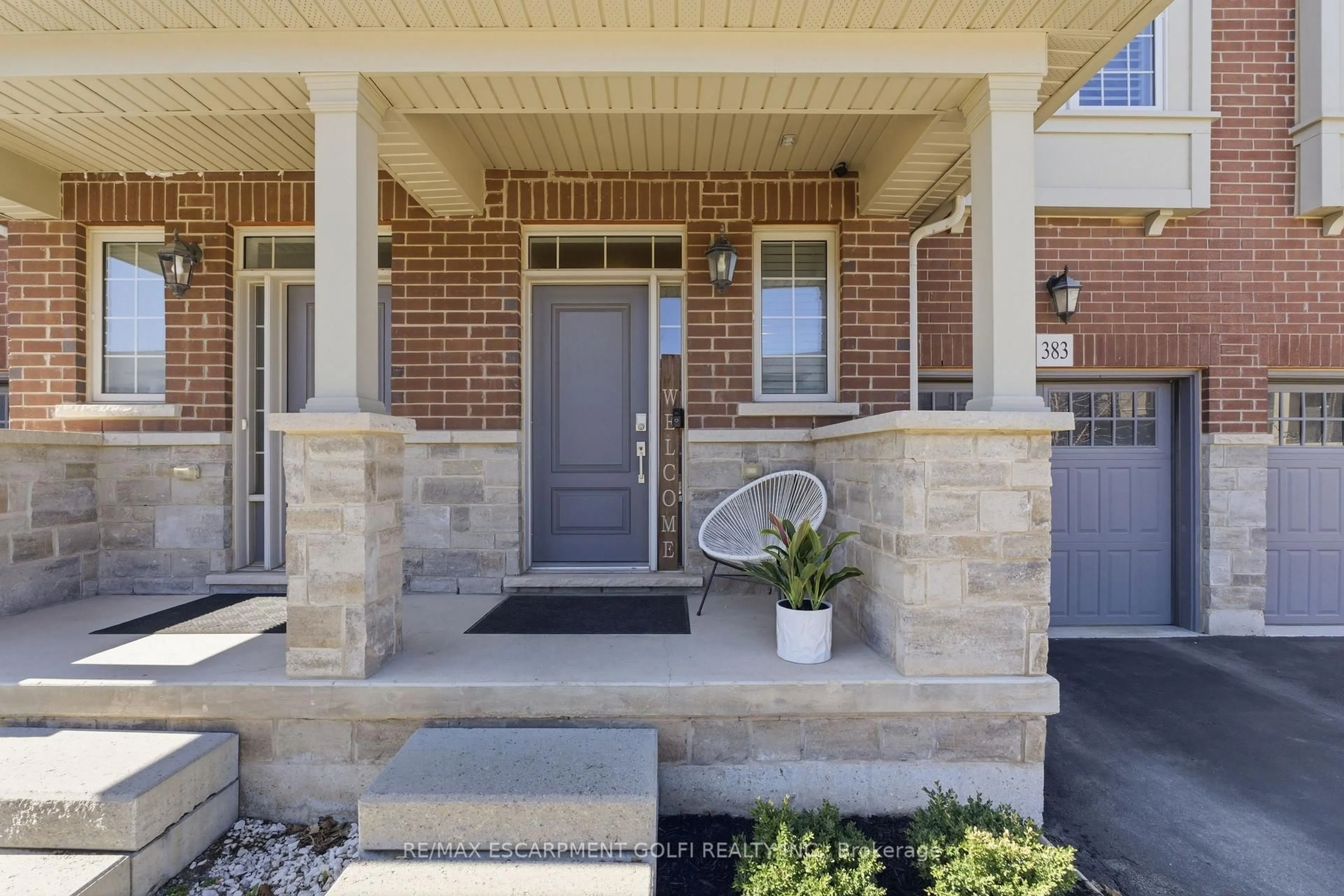 Home with brick exterior material, street for 383 Wheat Boom Dr, Oakville Ontario L6H 0R3