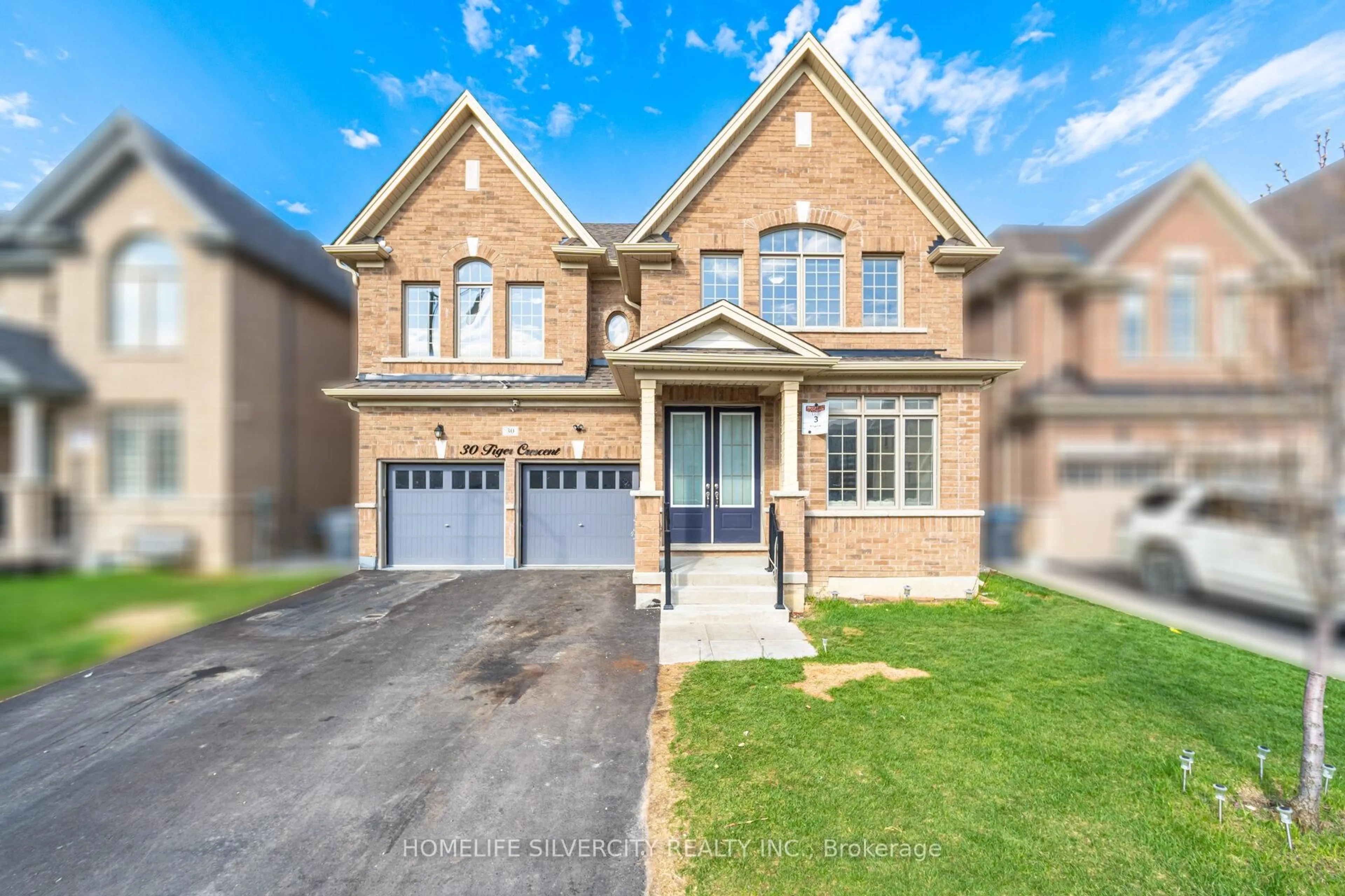 Home with brick exterior material, street for 30 Tiger Cres, Brampton Ontario L6R 4C1