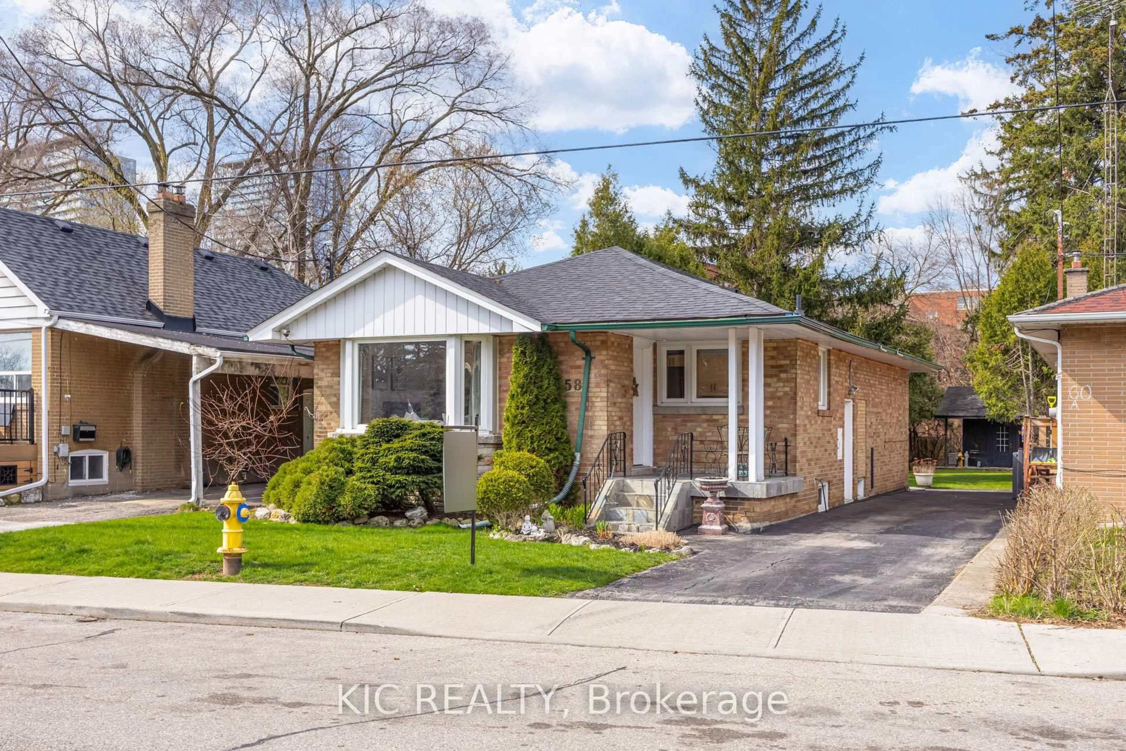 Home with brick exterior material, street for 58 Coe Hill Dr, Toronto Ontario M6S 3C8