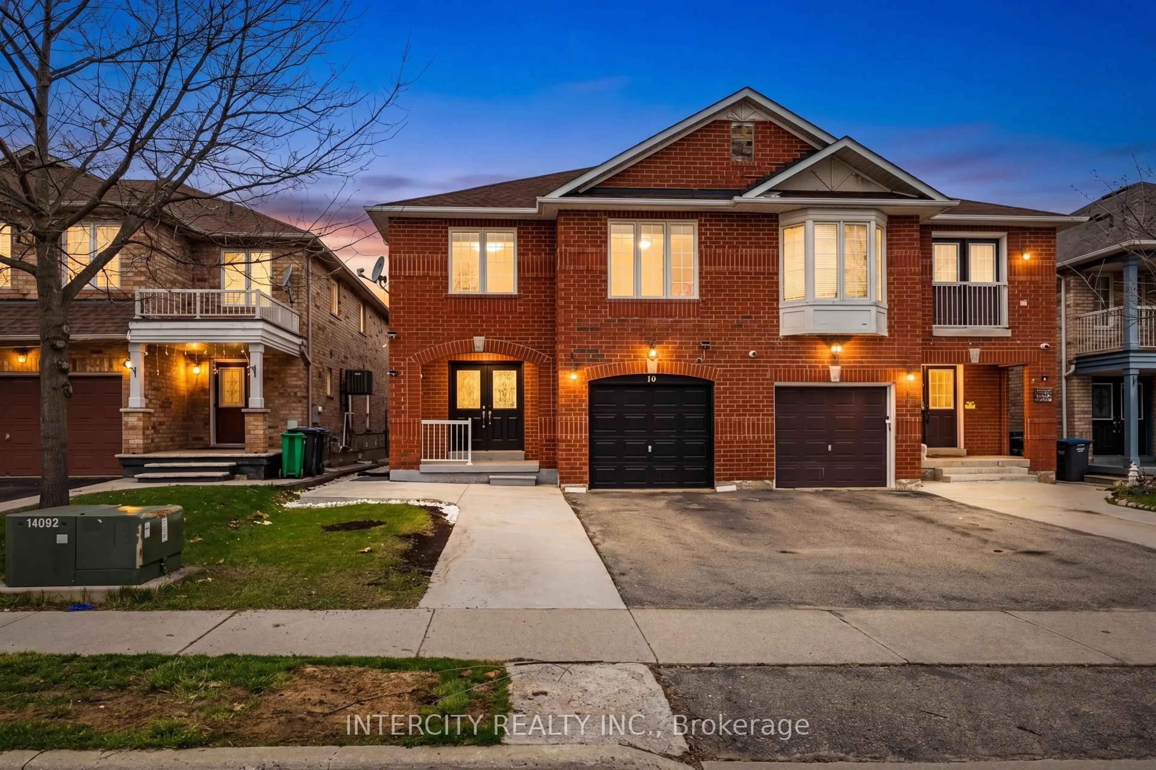Home with brick exterior material, street for 10 Capistro St, Brampton Ontario L7A 3J3