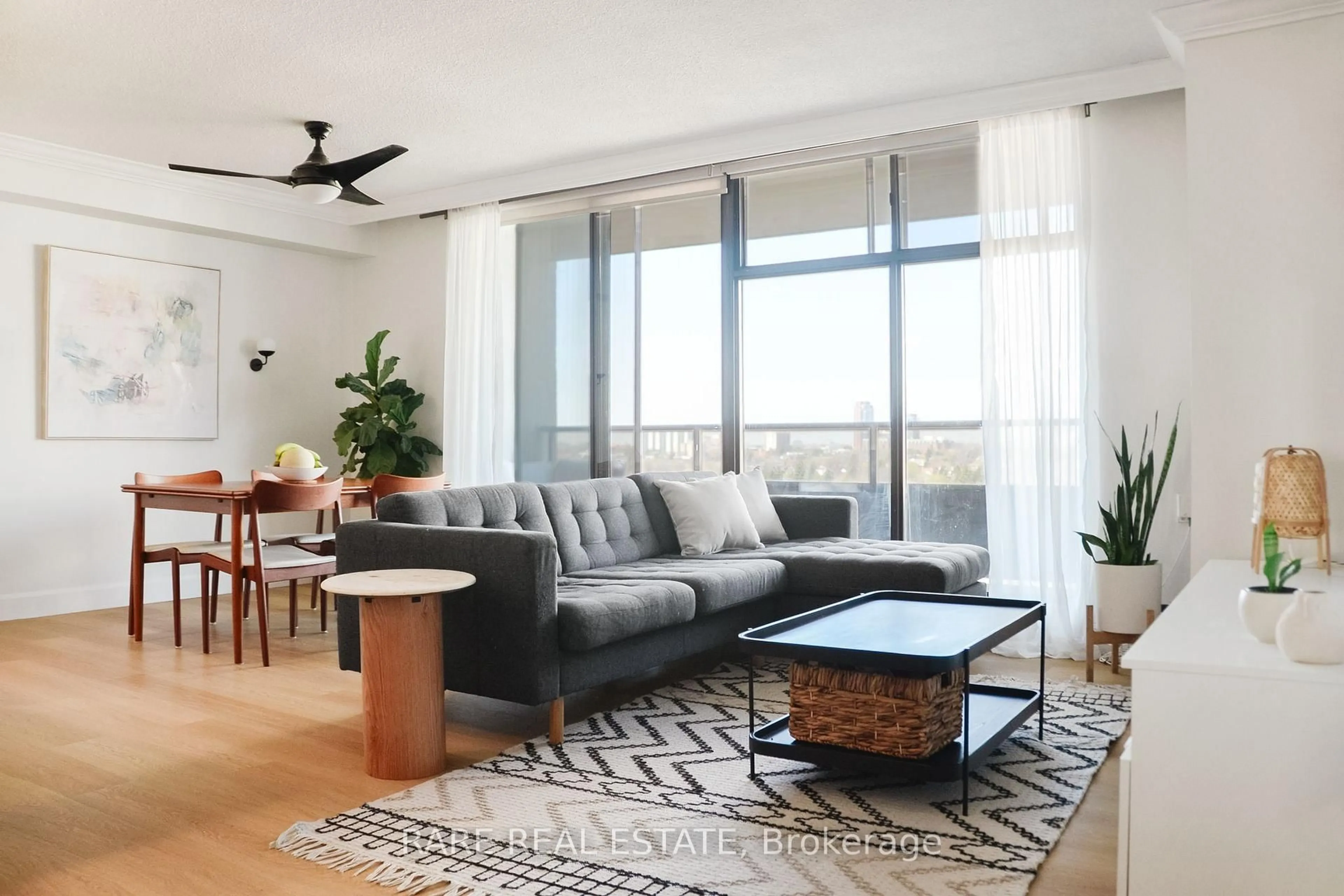 Living room with furniture, unknown for 135 Marlee Ave #1004, Toronto Ontario M6B 4C6