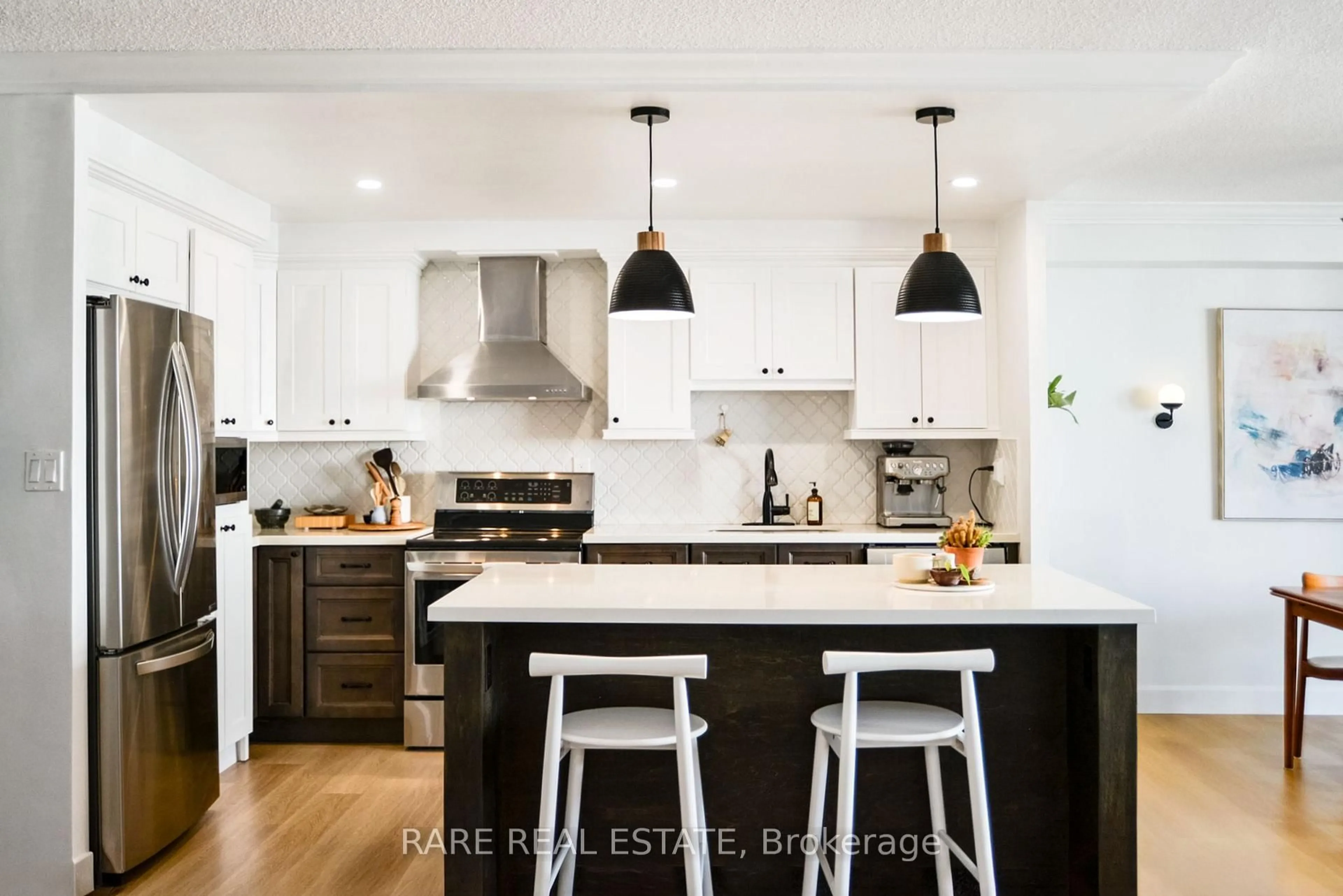 Contemporary kitchen, unknown for 135 Marlee Ave #1004, Toronto Ontario M6B 4C6