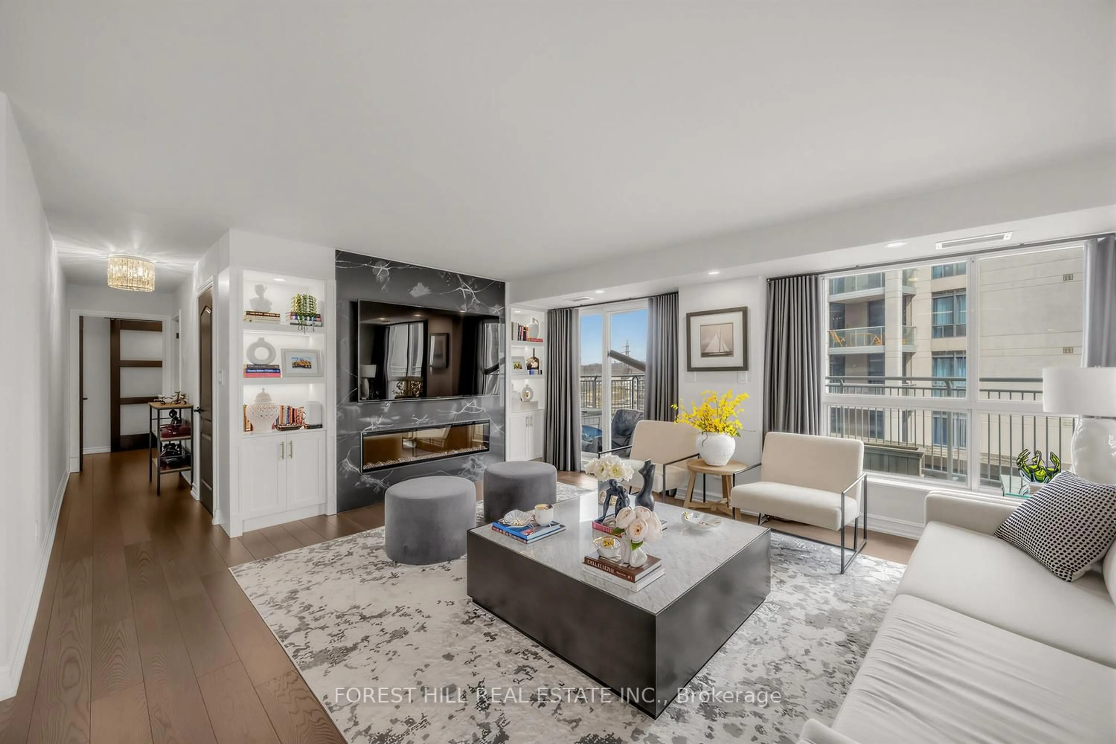 Living room with furniture, unknown for 2111 Lake Shore Blvd #802, Toronto Ontario M8V 4B2