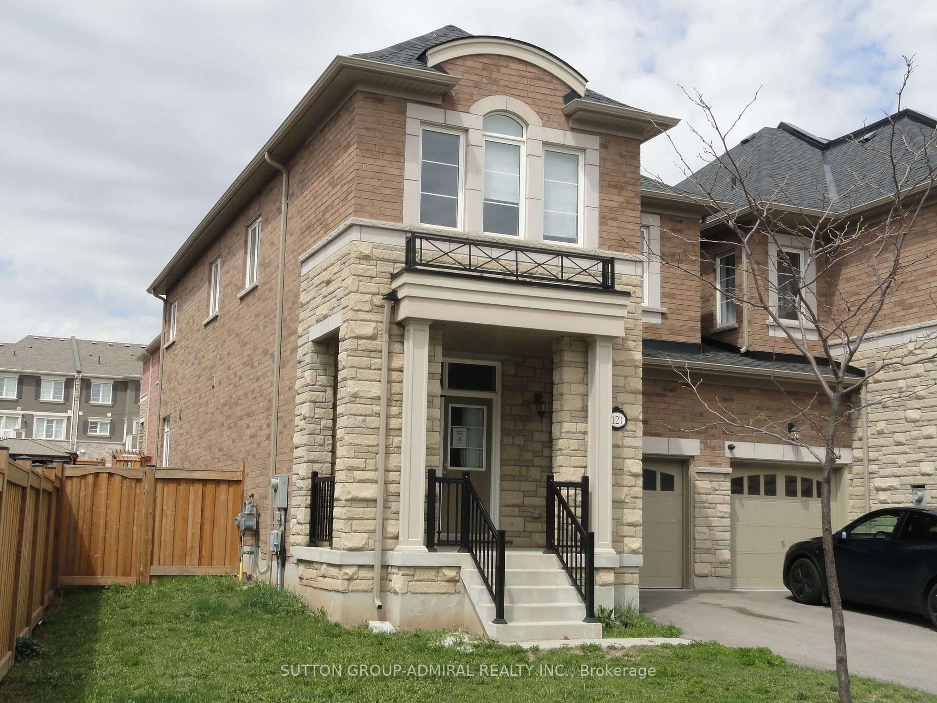 Home with brick exterior material, street for 121 Marigold Gardens, Oakville Ontario L6H 0X1