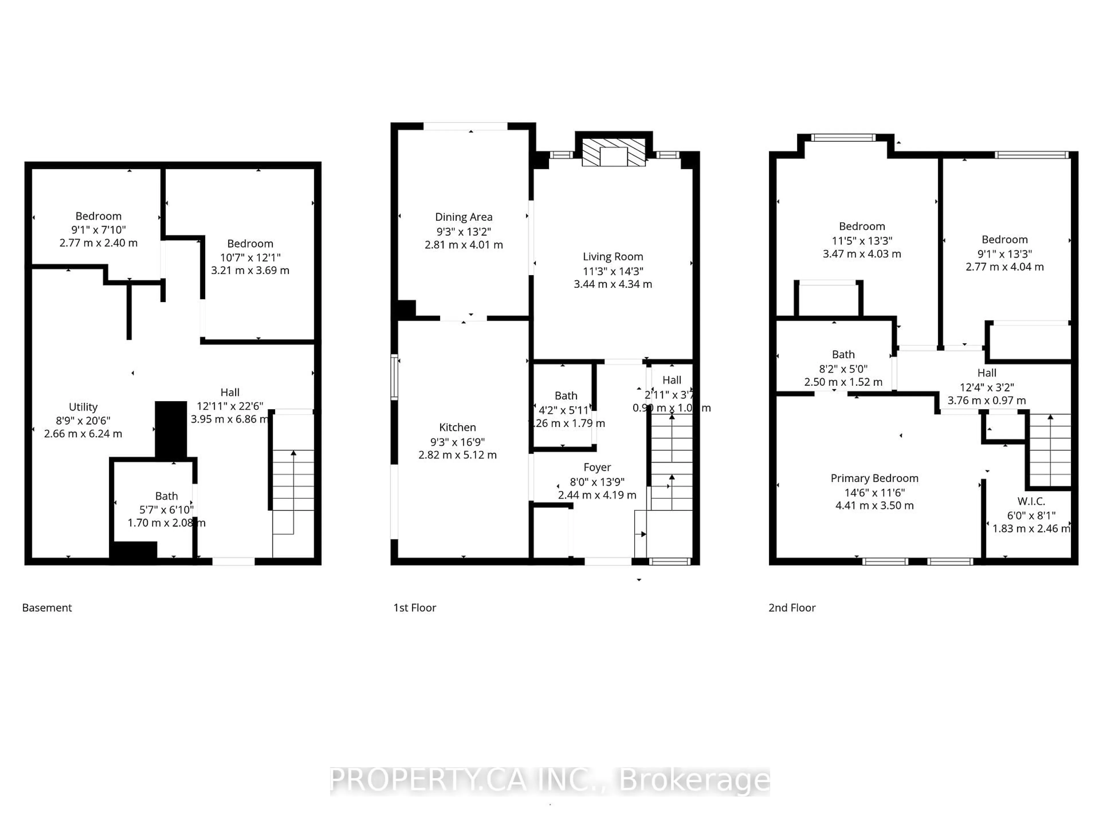 Floor plan for 10 Mara Cres, Brampton Ontario L6V 4C4