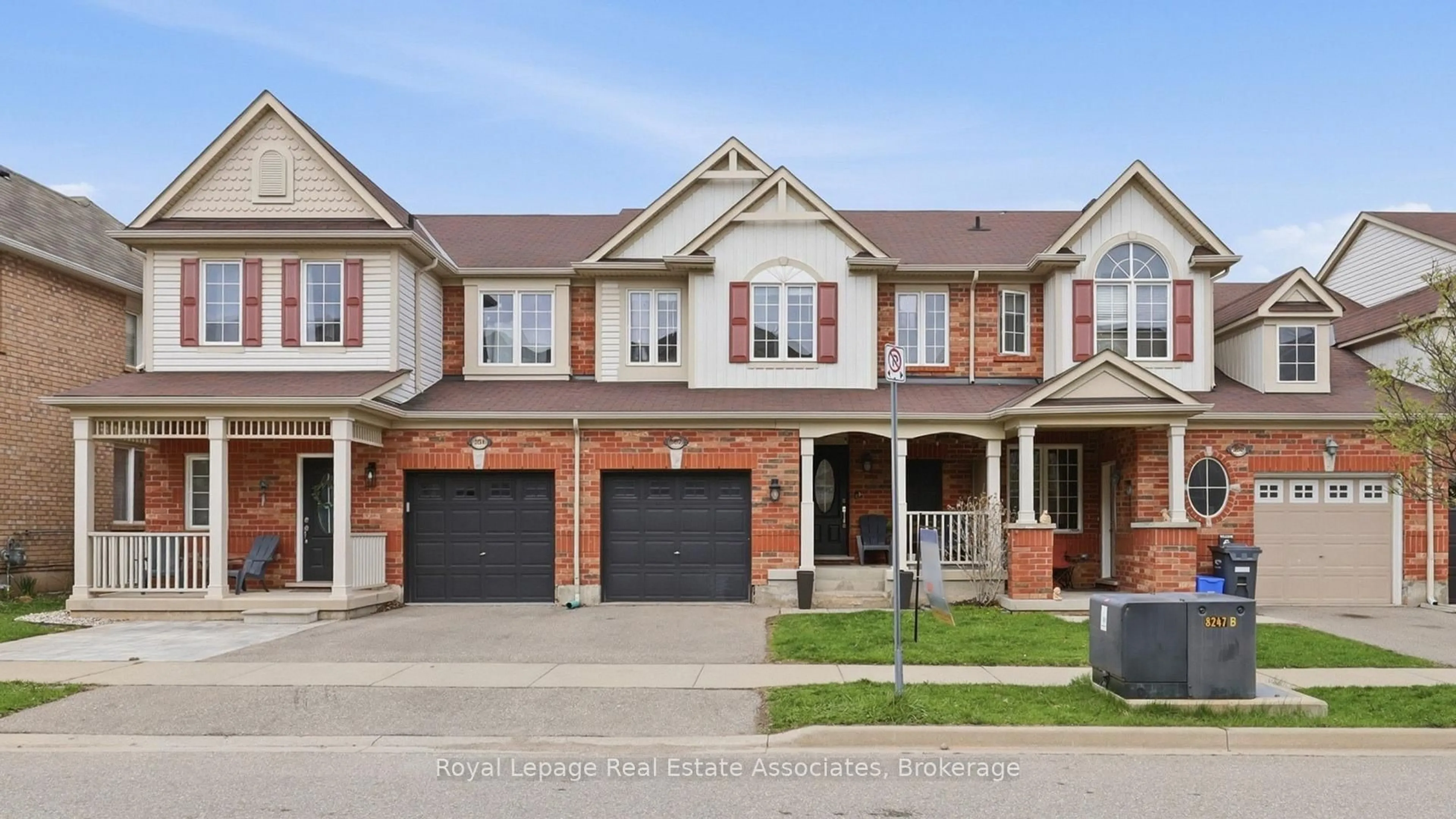 Home with brick exterior material, street for 362 Cavanagh Lane, Milton Ontario L9T 8J9