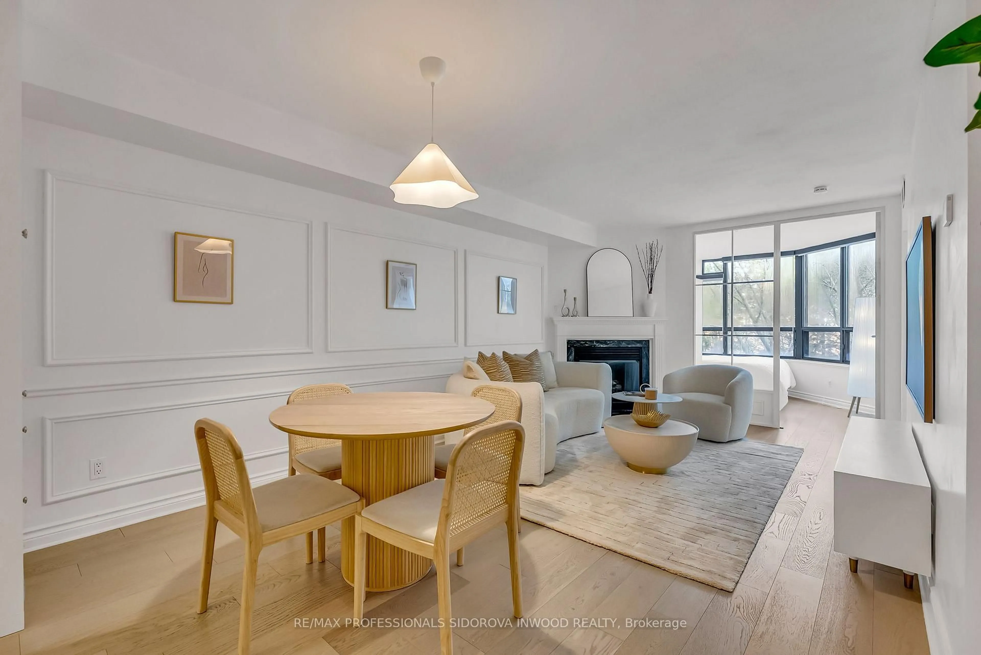 Living room with furniture, unknown for 1 Ripley Ave #302, Toronto Ontario M6S 4Z6