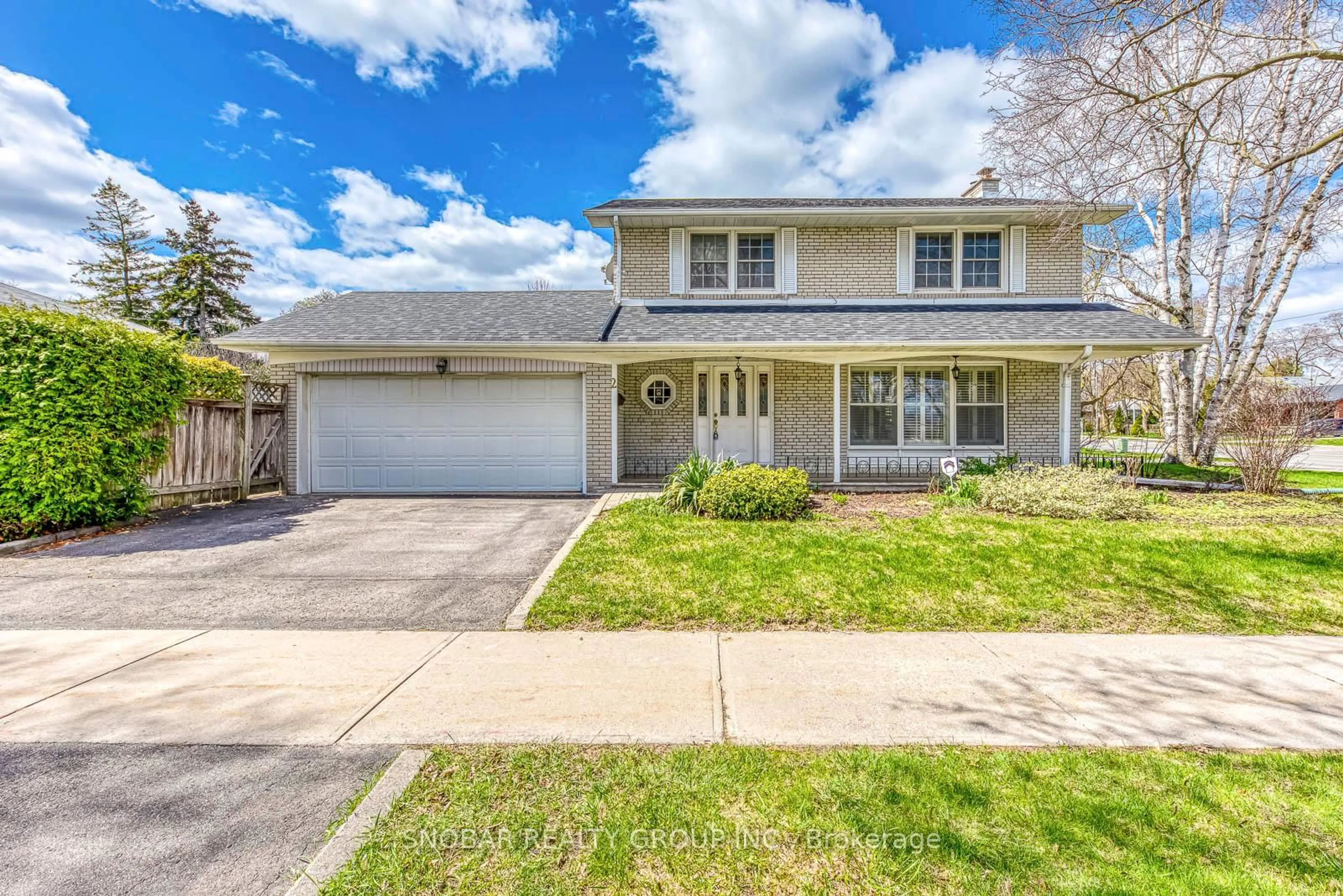 Home with vinyl exterior material, street for 2 Hartsdale Dr, Toronto Ontario M9R 2S2