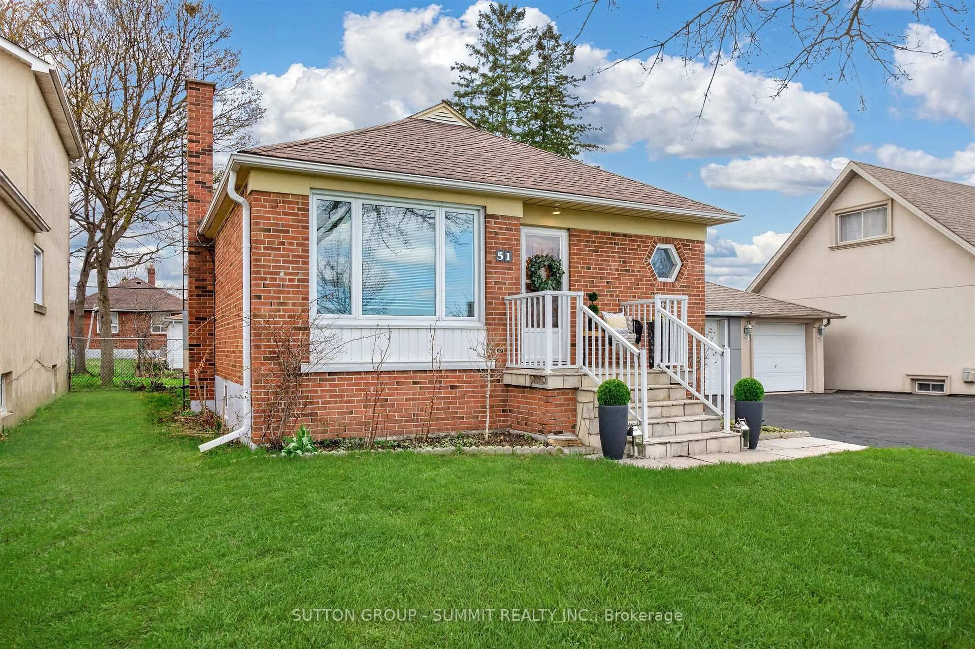 Home with brick exterior material, street for 51 BARRHEAD Cres, Toronto Ontario M9W 3Z8