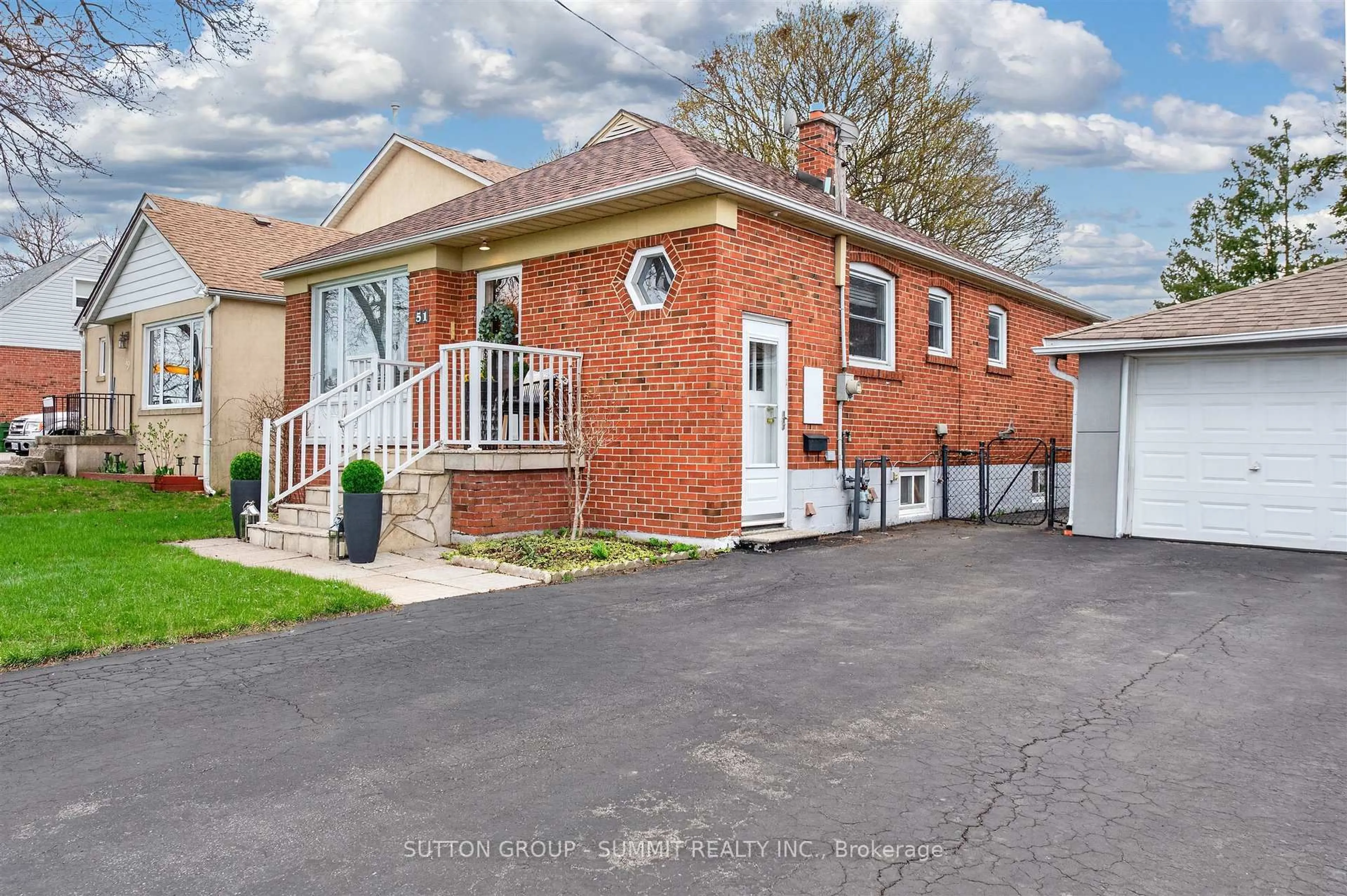 Home with brick exterior material, street for 51 BARRHEAD Cres, Toronto Ontario M9W 3Z8