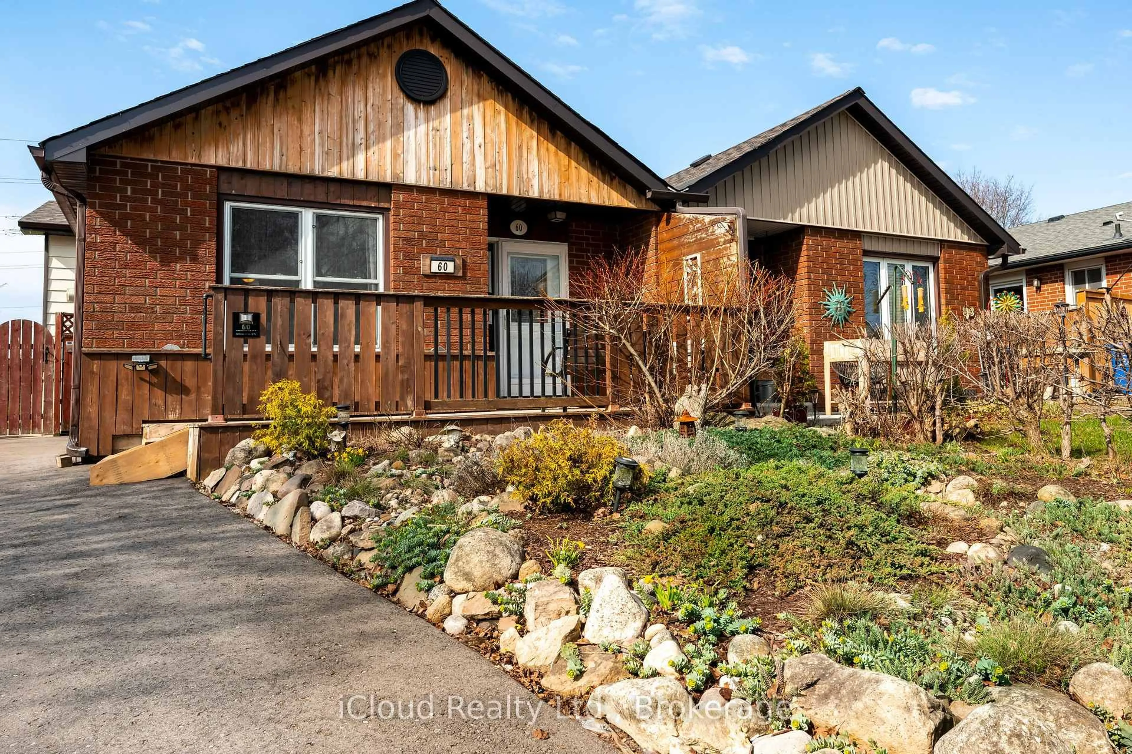 Home with brick exterior material, street for 60 Cannon Crt, Orangeville Ontario L9W 3P8