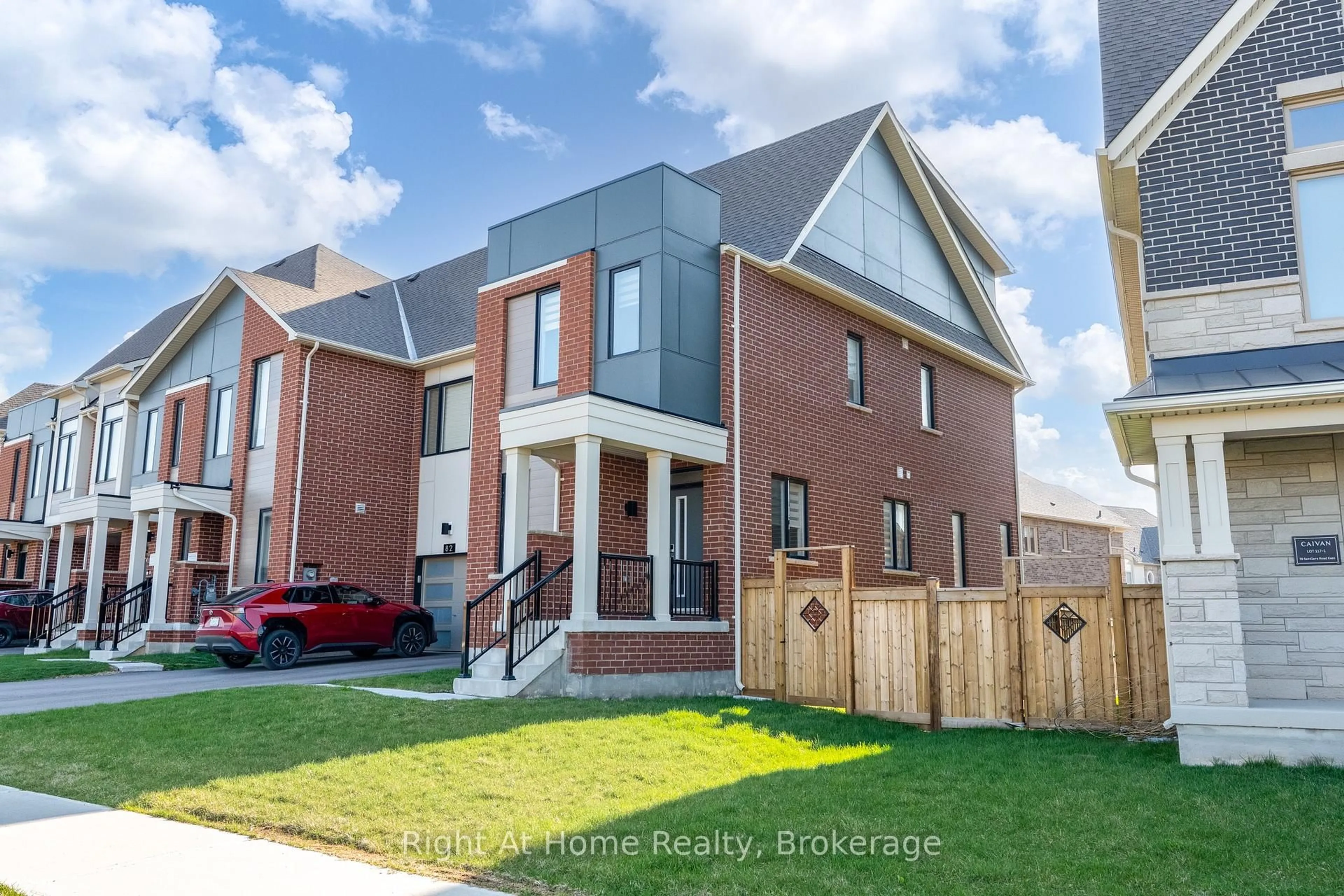 Home with brick exterior material, street for 80 Settlers Rd, Oakville Ontario L6H 0Y8