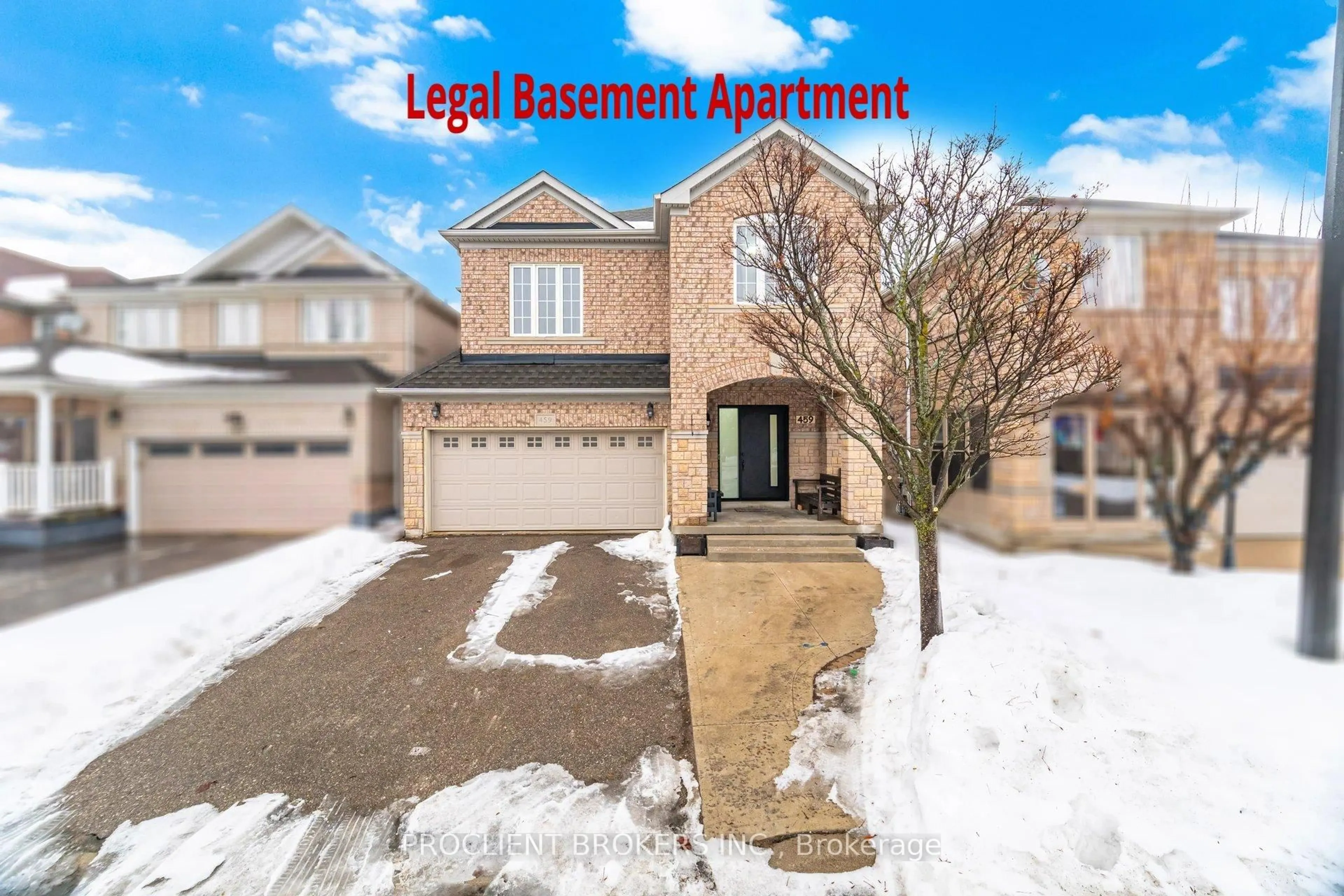 A pic from outside/outdoor area/front of a property/back of a property/a pic from drone, street for 459 Pettit Tr, Milton Ontario L9T 6N9