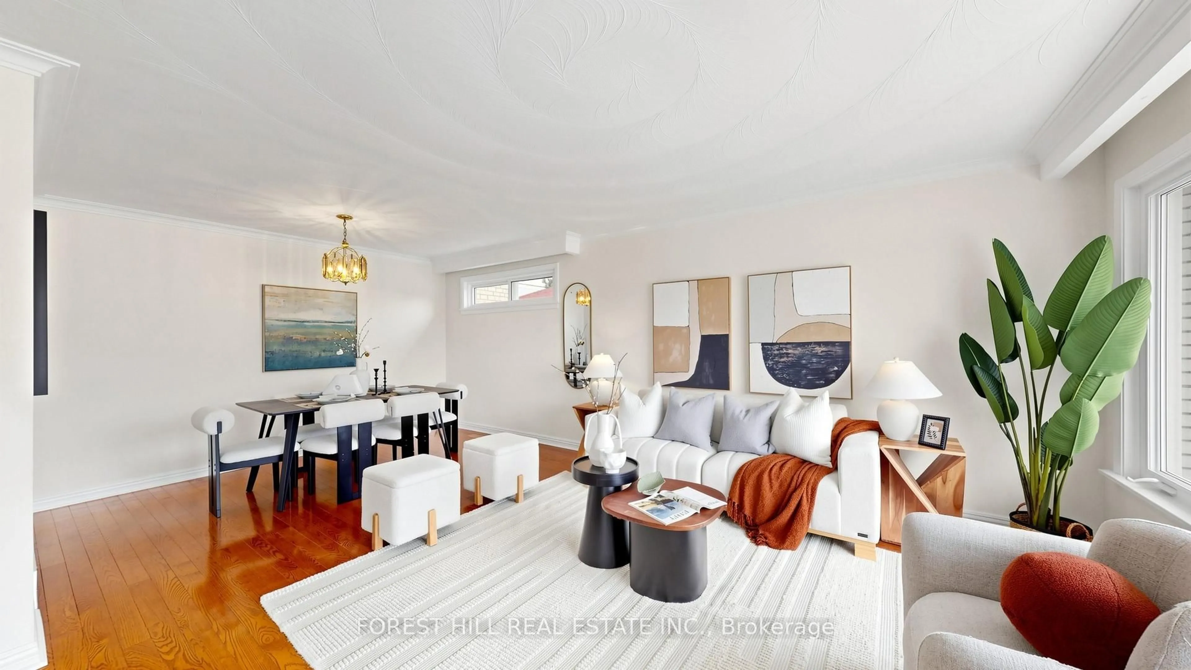 Living room with furniture, unknown for 8 Summerfield Cres, Toronto Ontario M9C 3X3