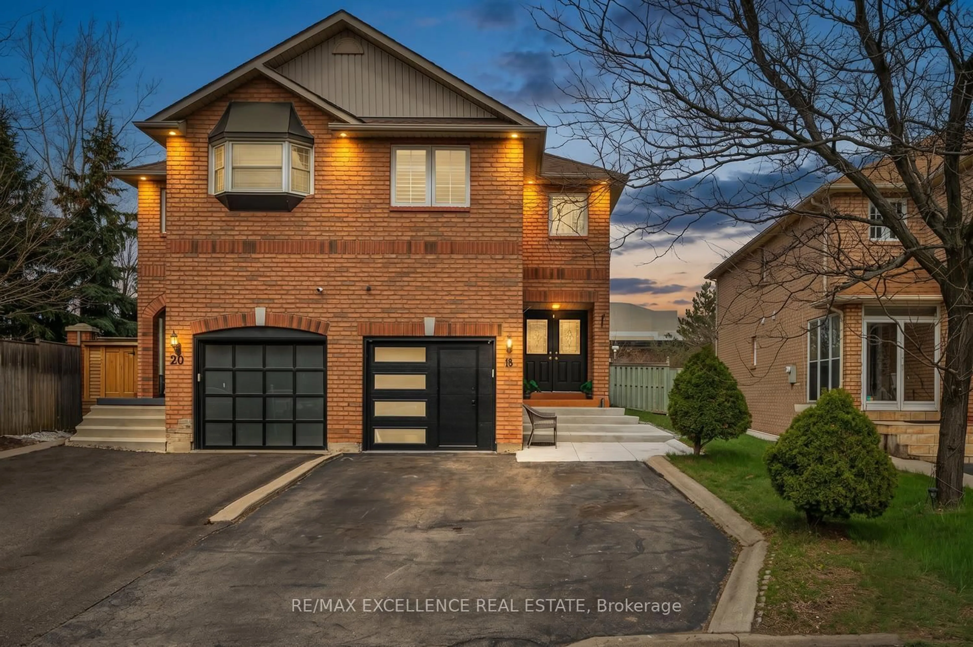 Home with brick exterior material, street for 18 Manett Cres, Brampton Ontario L6X 4X4