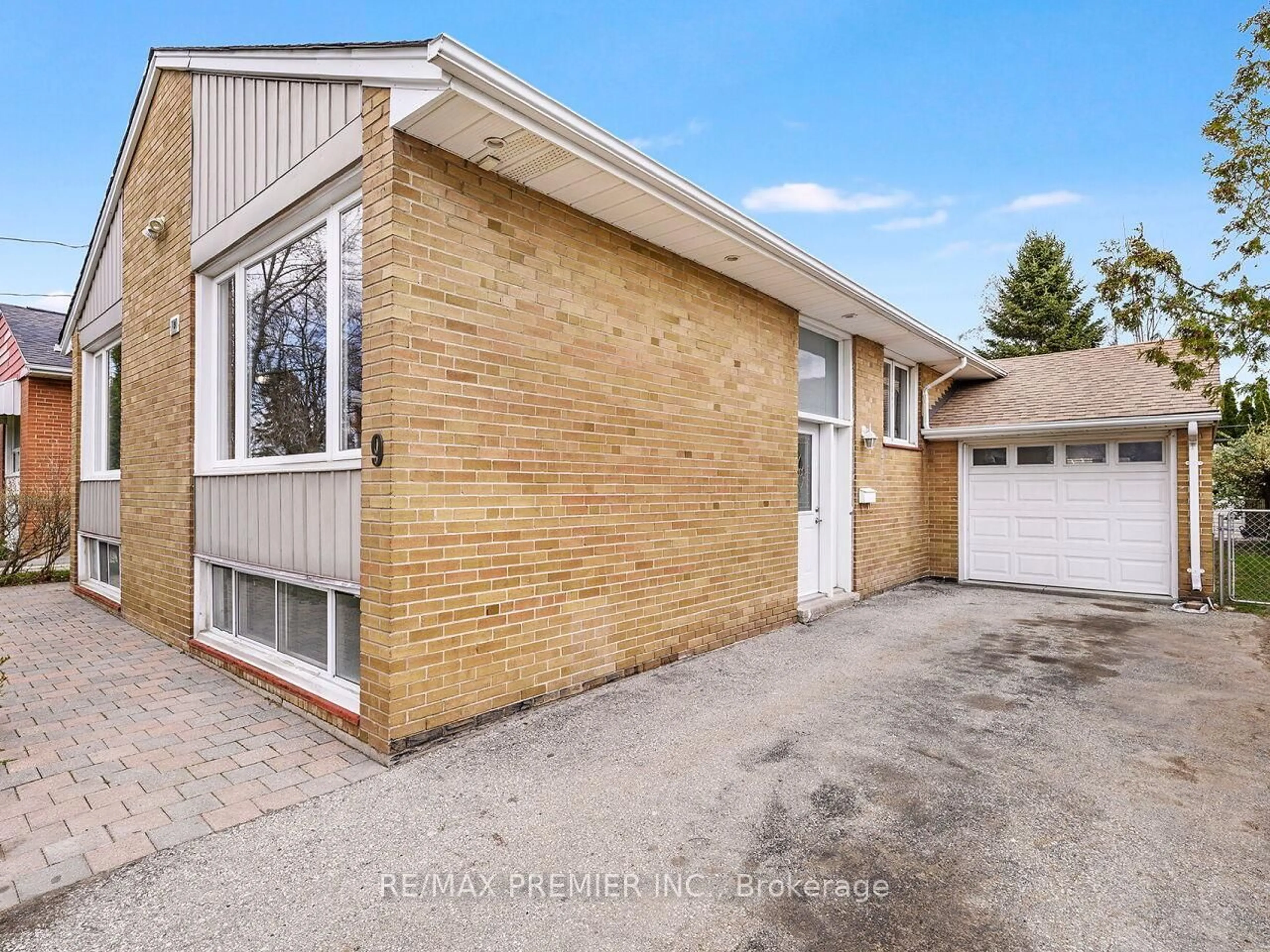 Home with brick exterior material, street for 9 Templar Dr, Toronto Ontario M9R 3C6