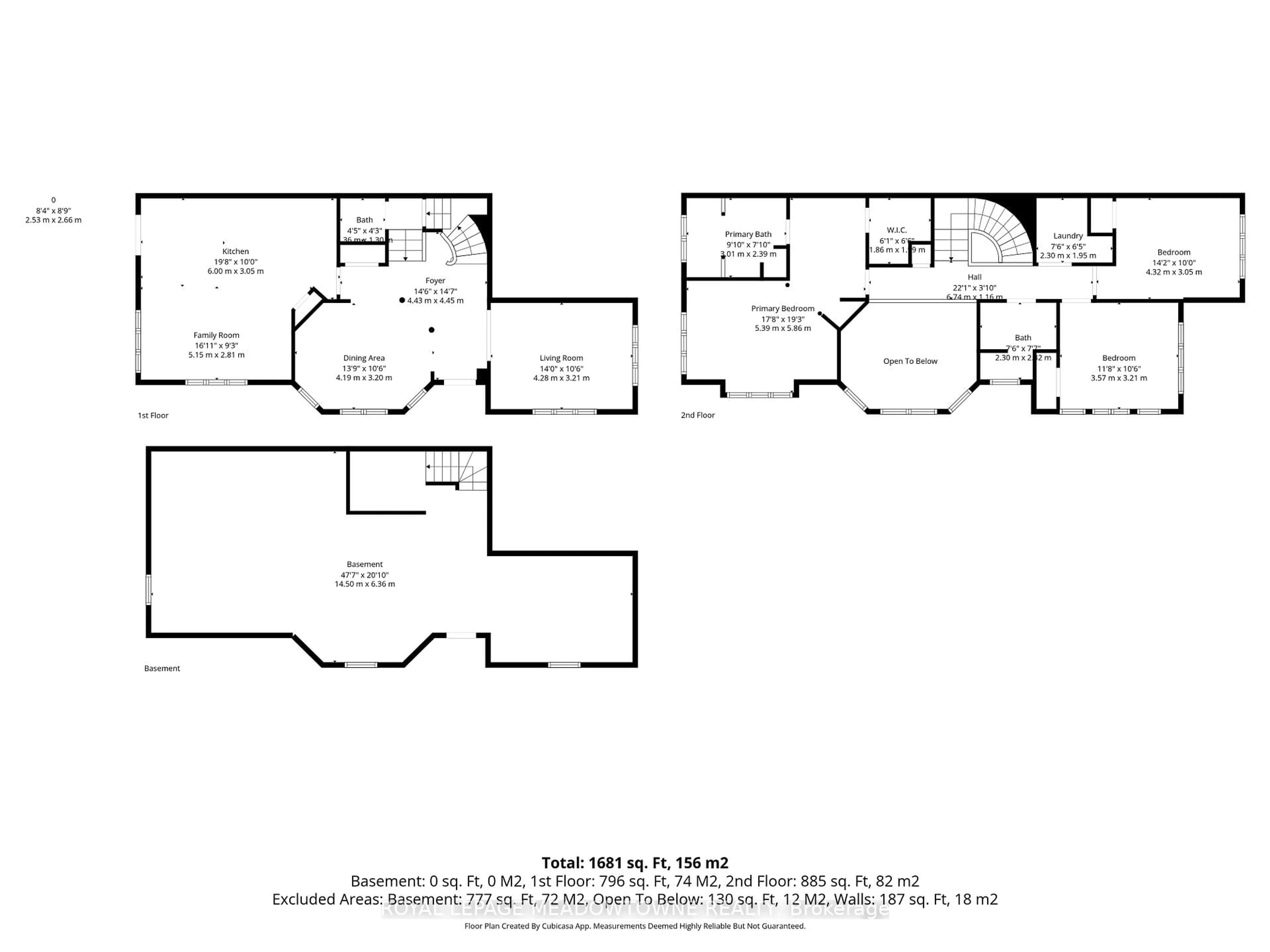 Floor plan for 55 James Young Dr, Halton Hills Ontario L7G 5S5