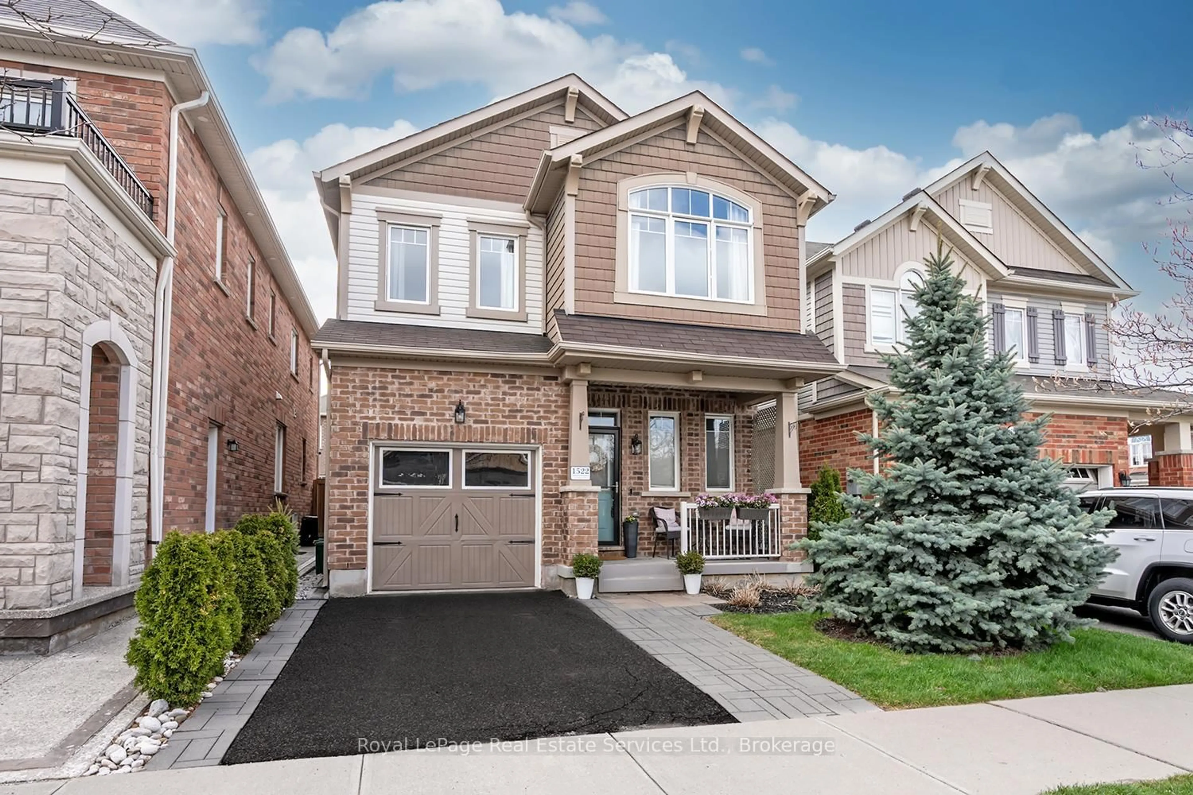 Home with brick exterior material, street for 1522 Tough Gate, Milton Ontario L9T 8Y6