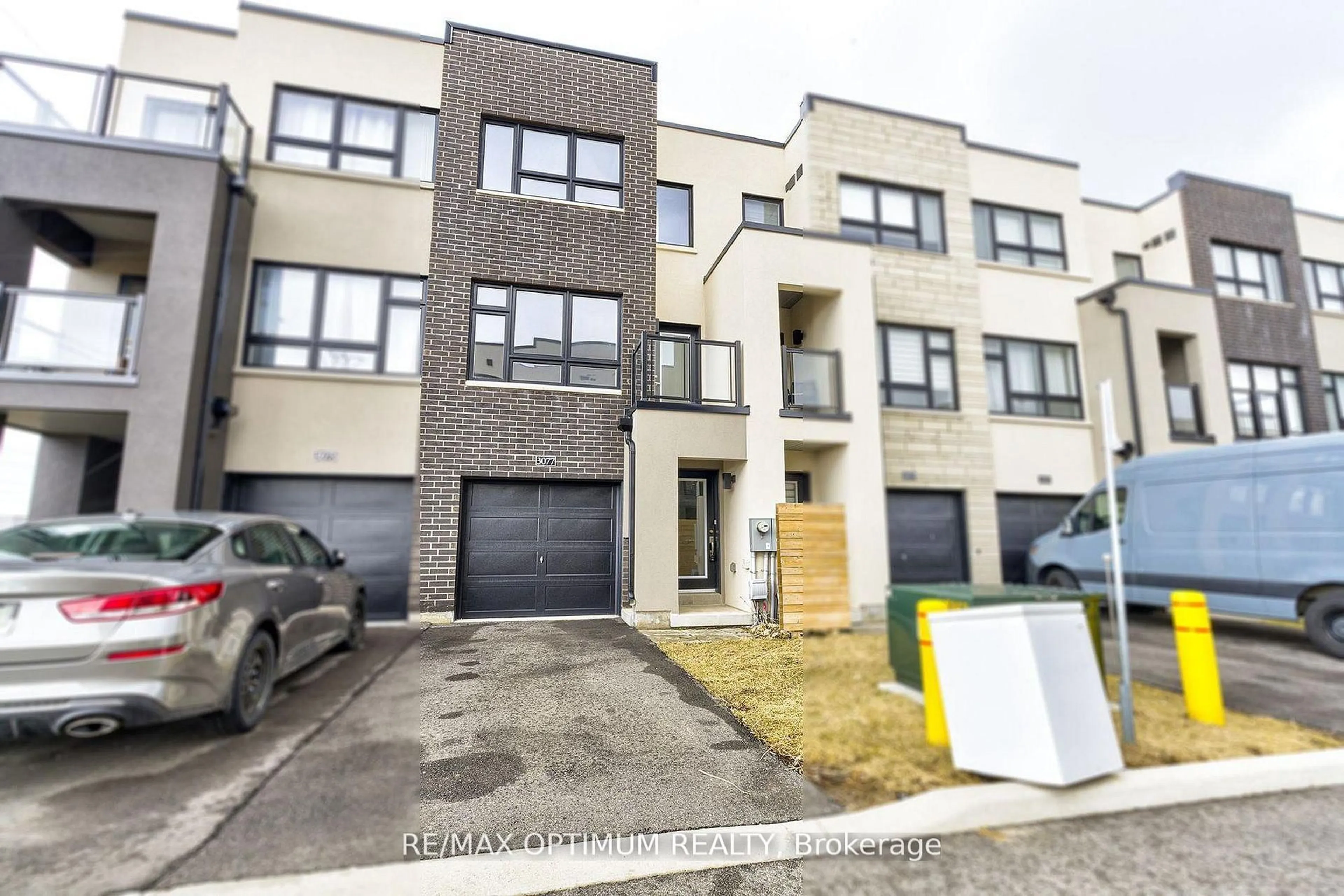 A pic from outside/outdoor area/front of a property/back of a property/a pic from drone, street for 3077 Cherry Blossom Common, Burlington Ontario L7M 2A9