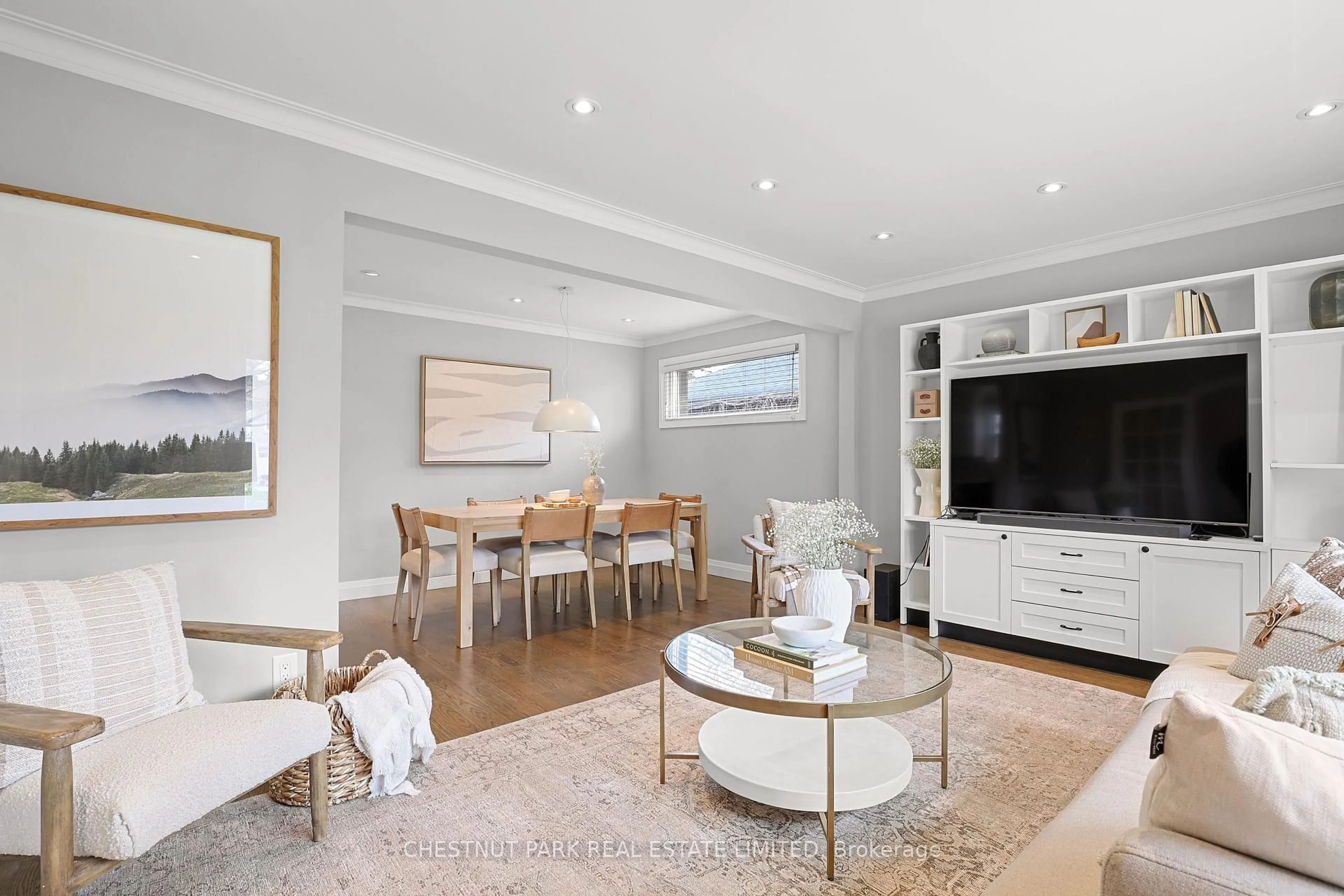 Living room with furniture, unknown for 27 Cedarcrest Dr, Toronto Ontario M9A 2V4