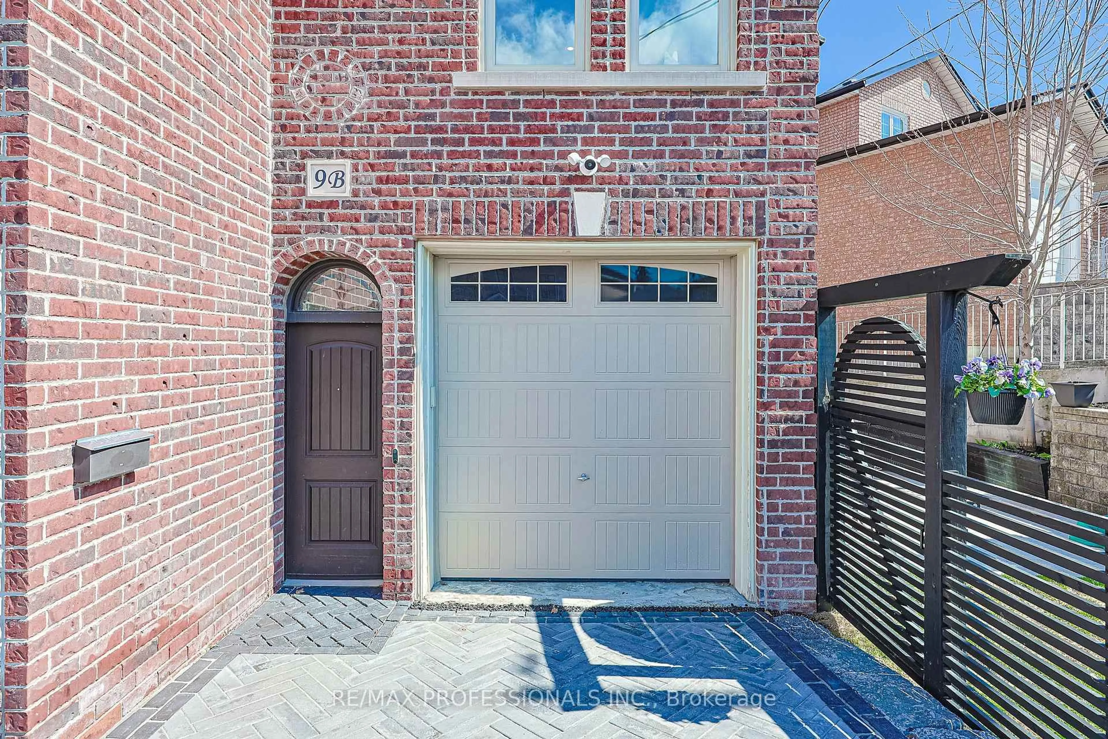 Home with brick exterior material, street for 9B Harlton Cres, Toronto Ontario M6M 1L2