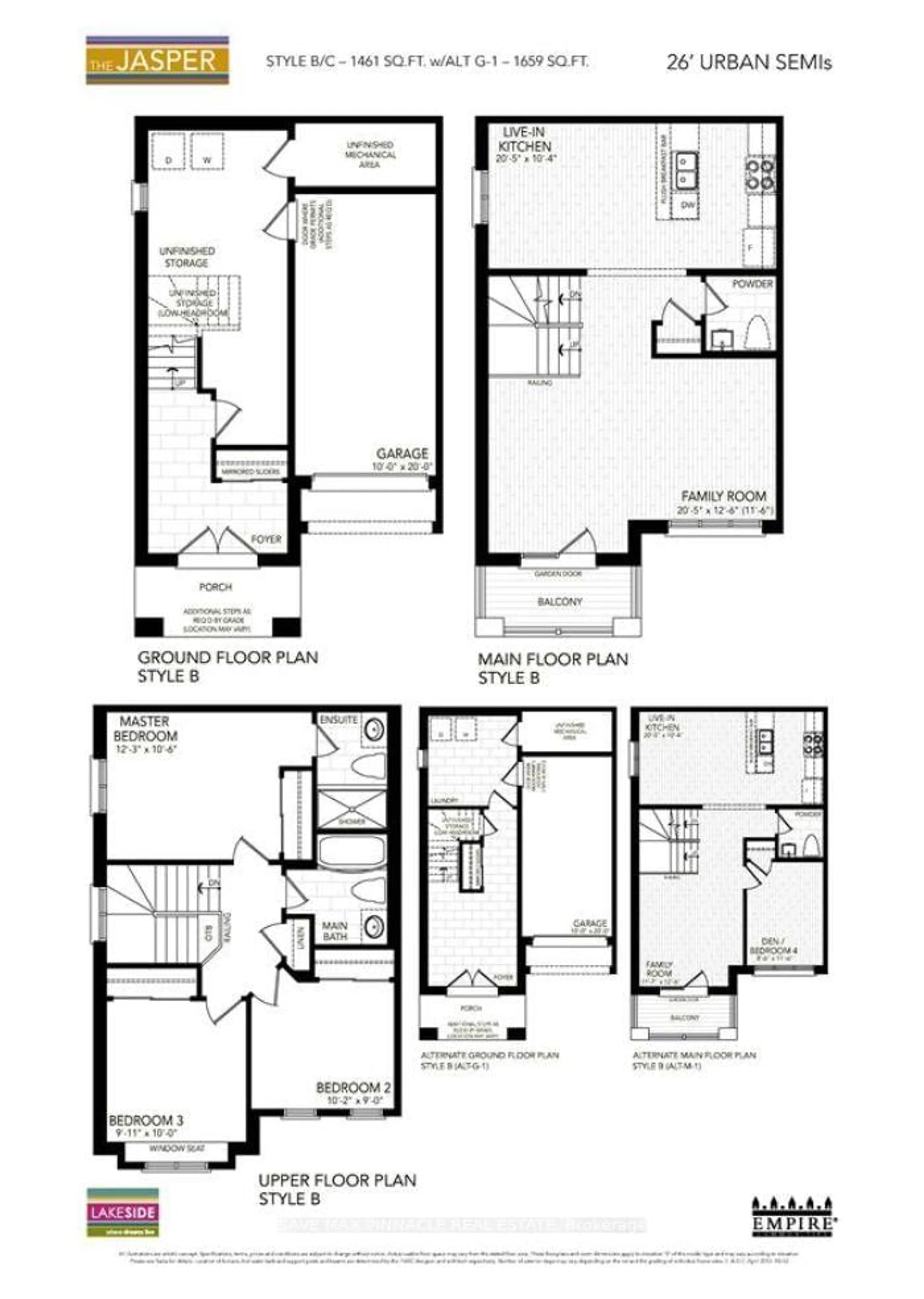 Floor plan for 25 Golden Springs Dr, Brampton Ontario L7A 0C7