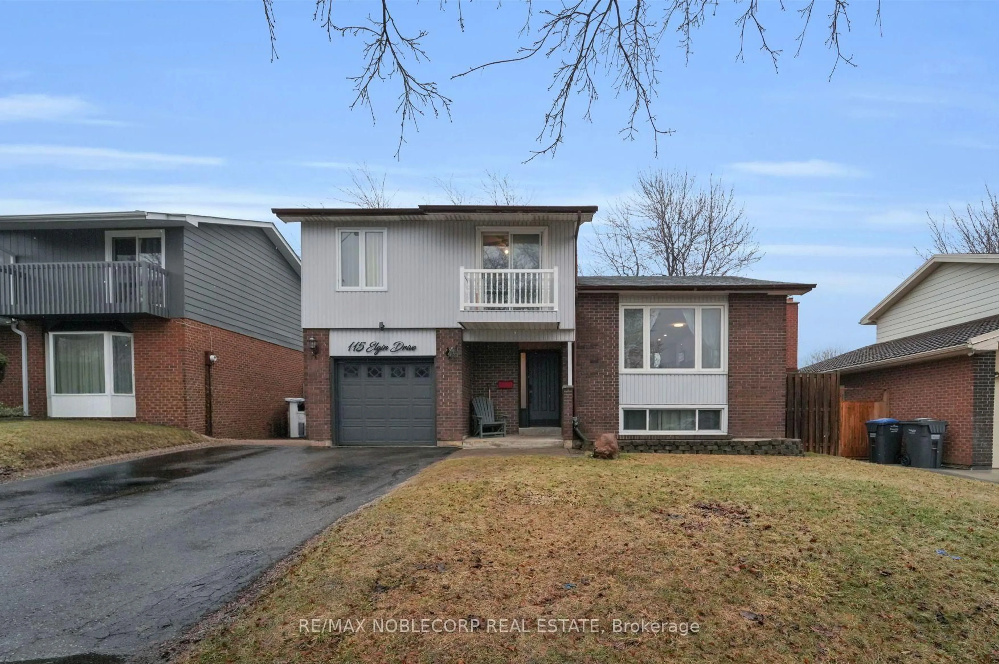 Home with brick exterior material, street for 115 Elgin Dr, Brampton Ontario L6Y 2E6