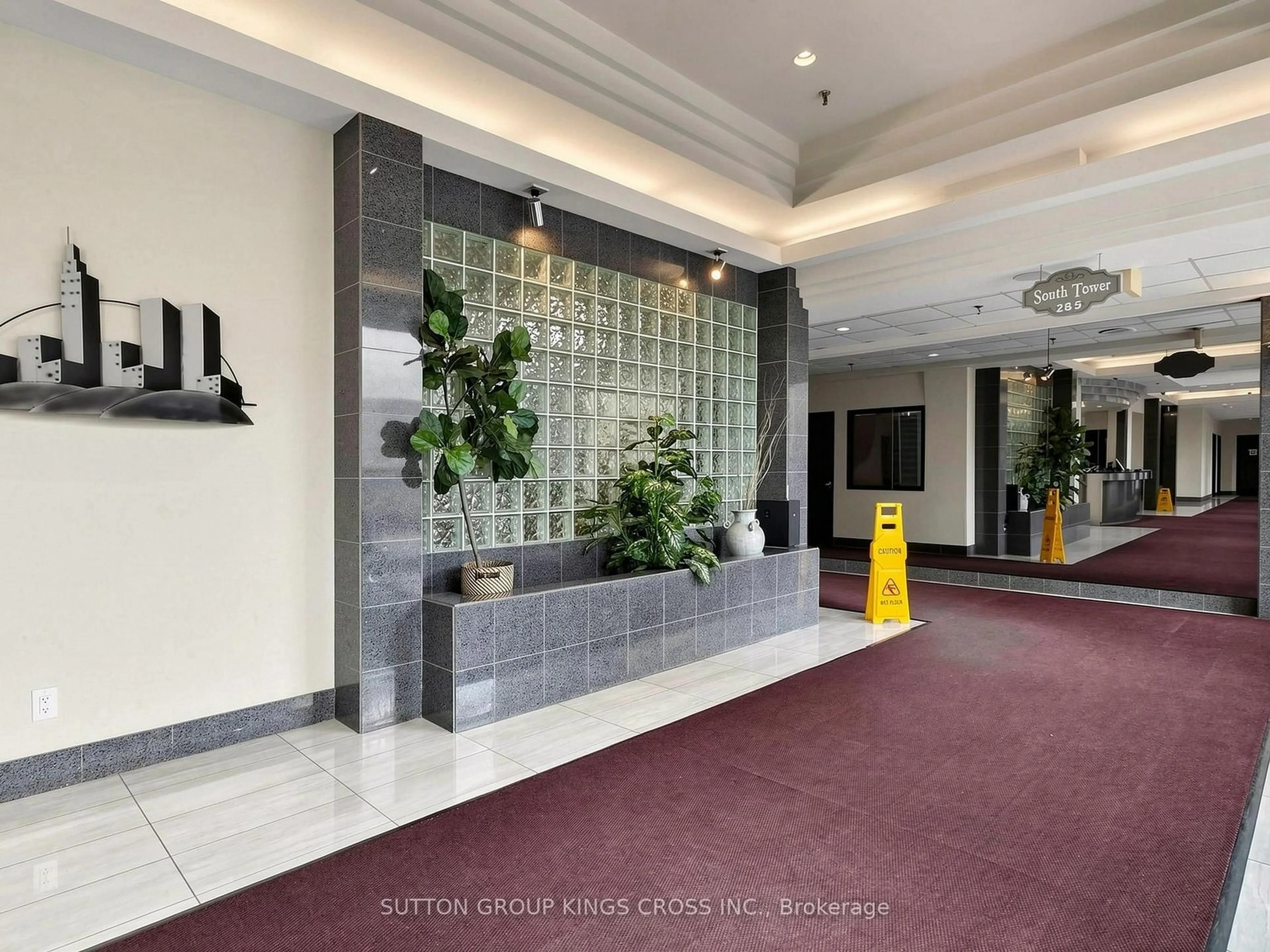 Lobby for 265 Enfield Pl #706, Mississauga Ontario L5B 3Y7