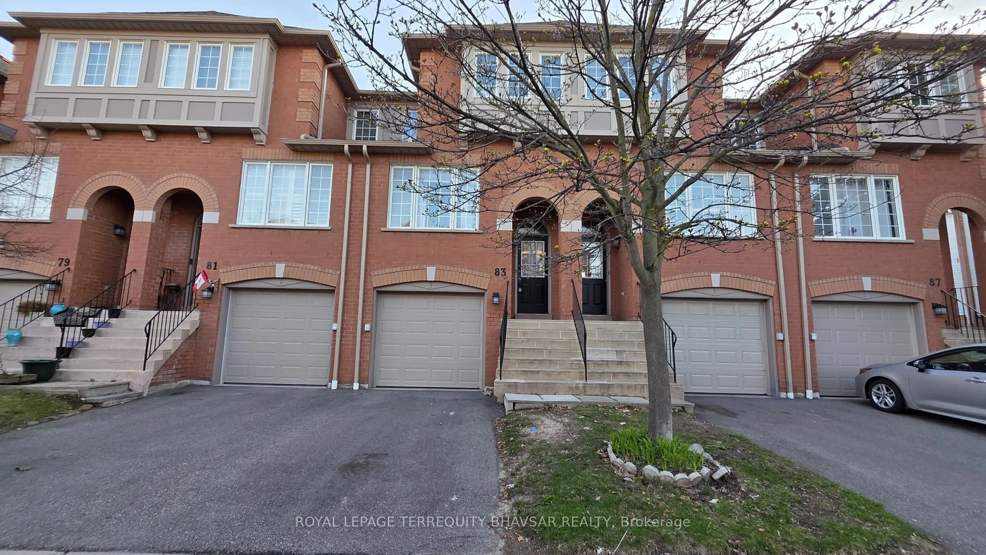 A pic from outside/outdoor area/front of a property/back of a property/a pic from drone, street for 5030 Heatherleigh Ave #83, Mississauga Ontario L5V 2G7