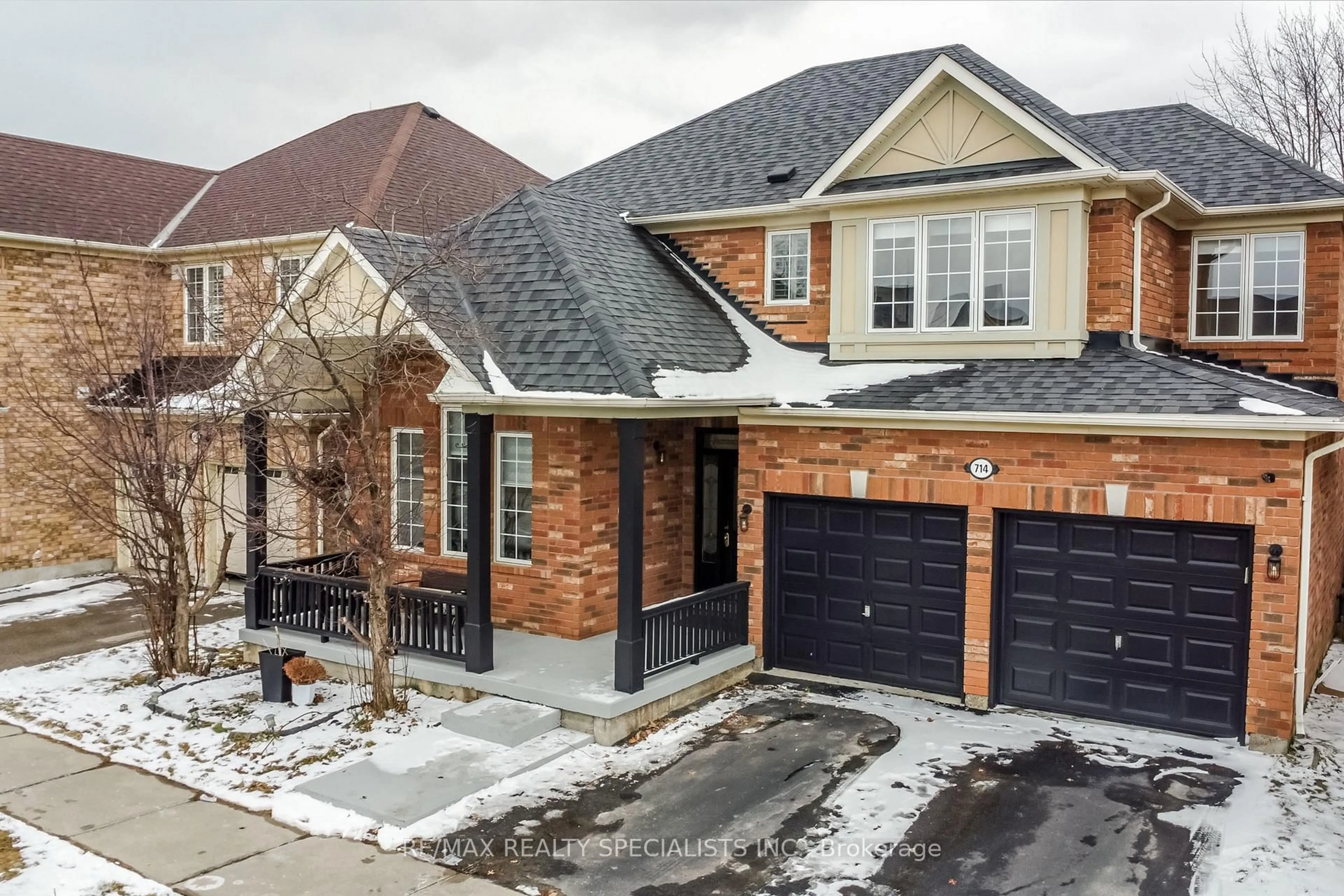 Home with brick exterior material, street for 714 TRUDEAU Dr, Milton Ontario L9T 5L3