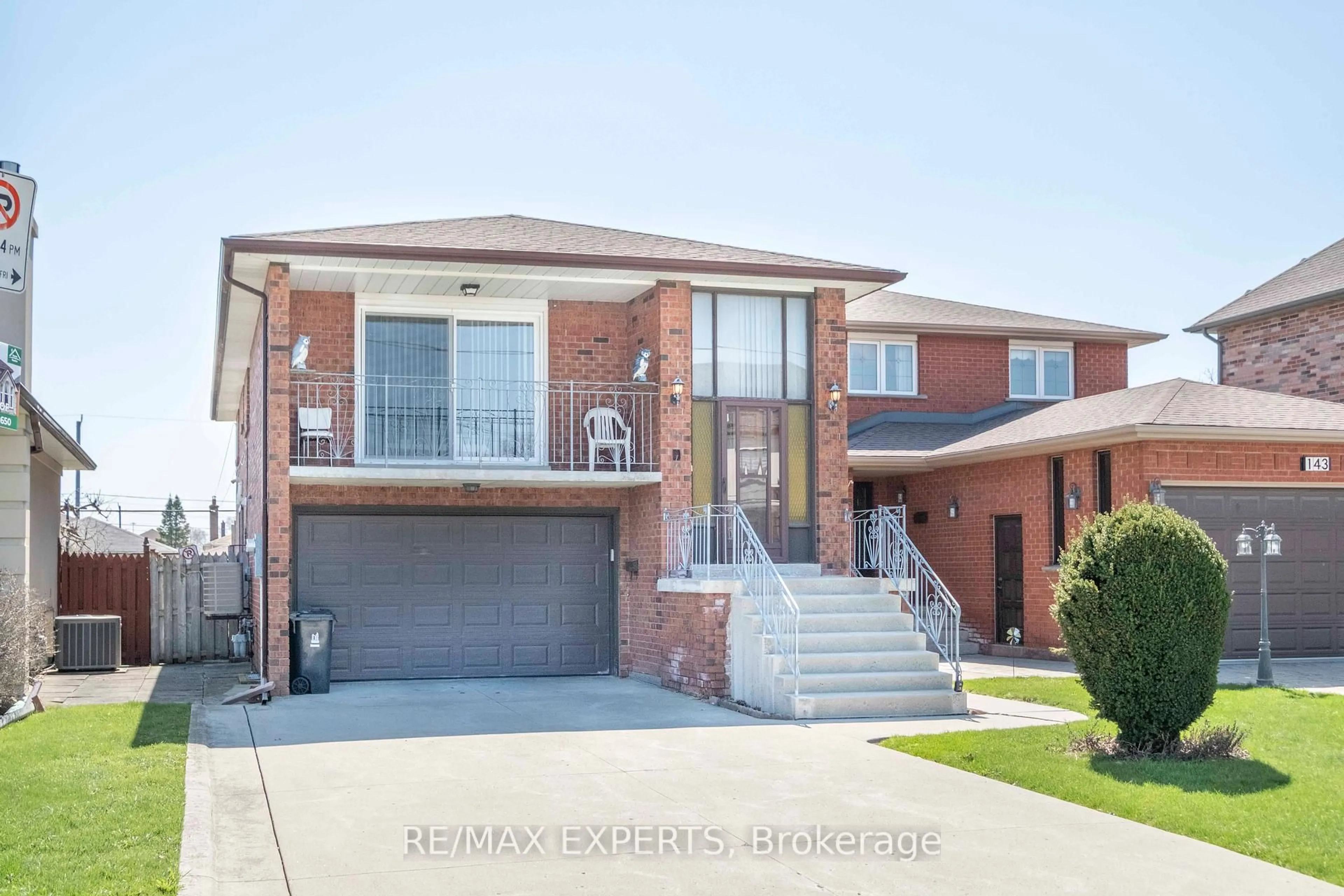Home with brick exterior material, street for 141 Spalding Rd, Toronto Ontario M3K 1K3