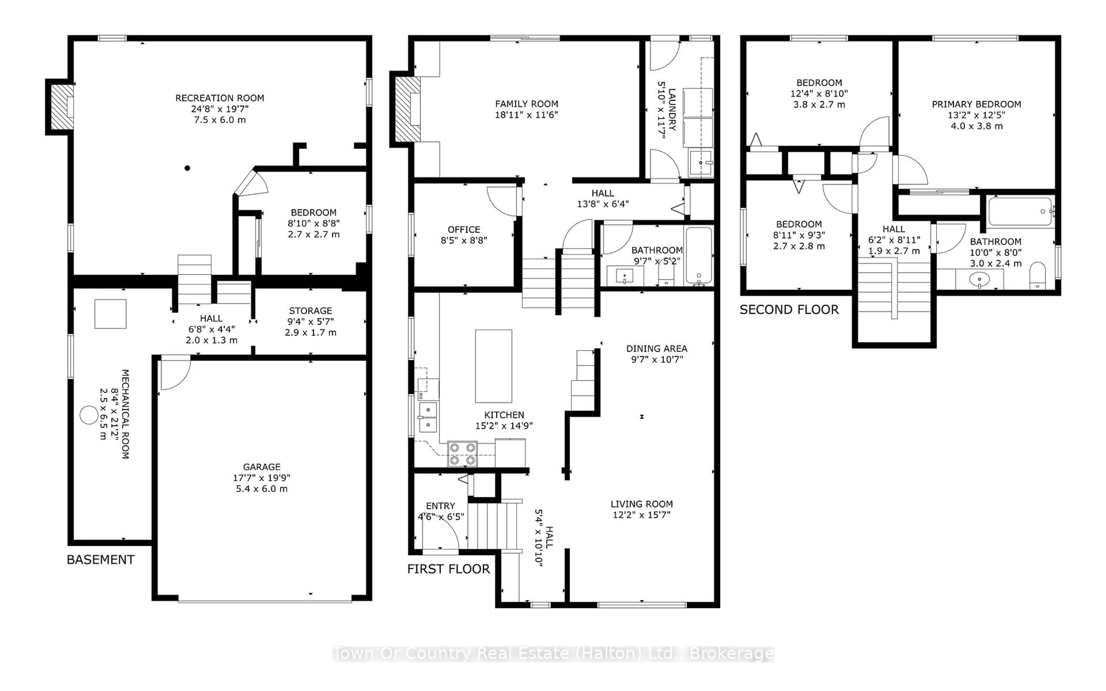 Floor plan for 729 Coulson Ave, Milton Ontario L9T 4J3