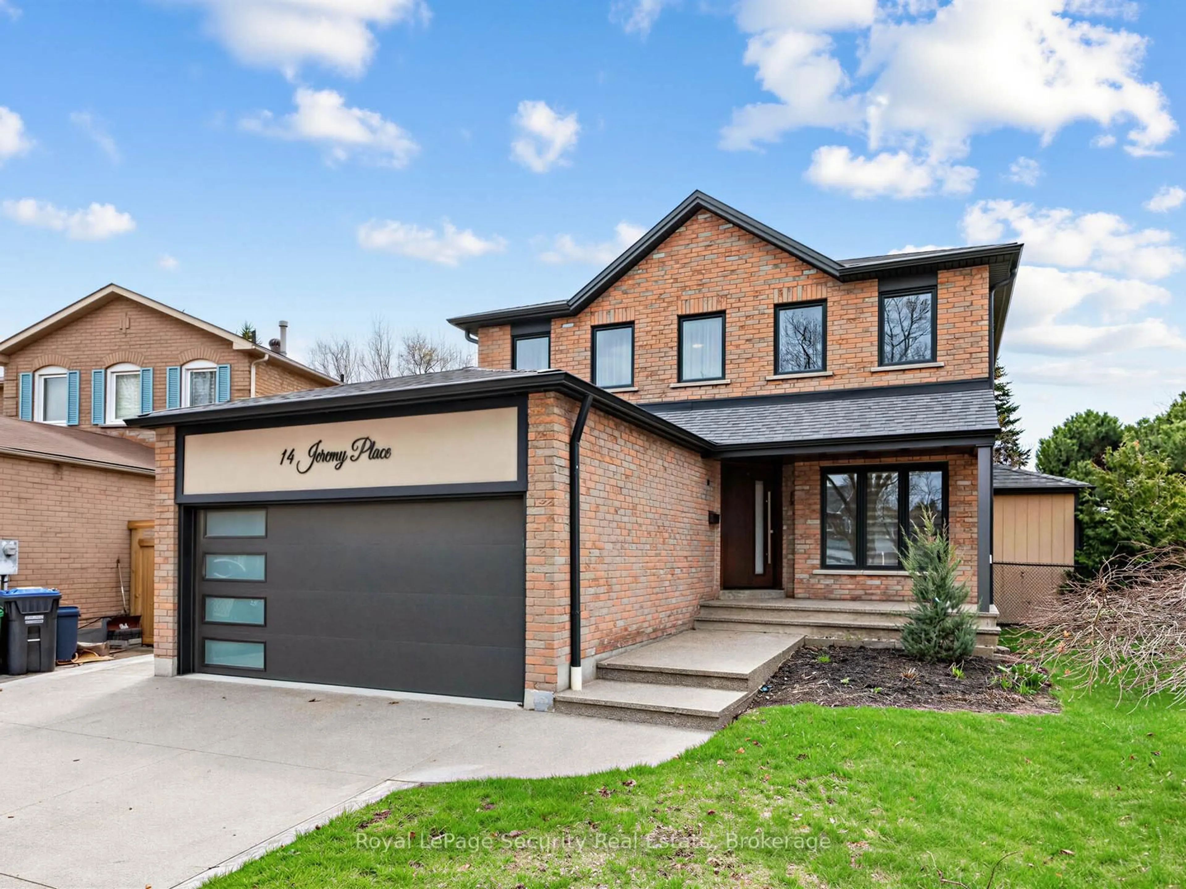 Home with brick exterior material, street for 14 Jeremy Pl, Brampton Ontario L6S 5K6