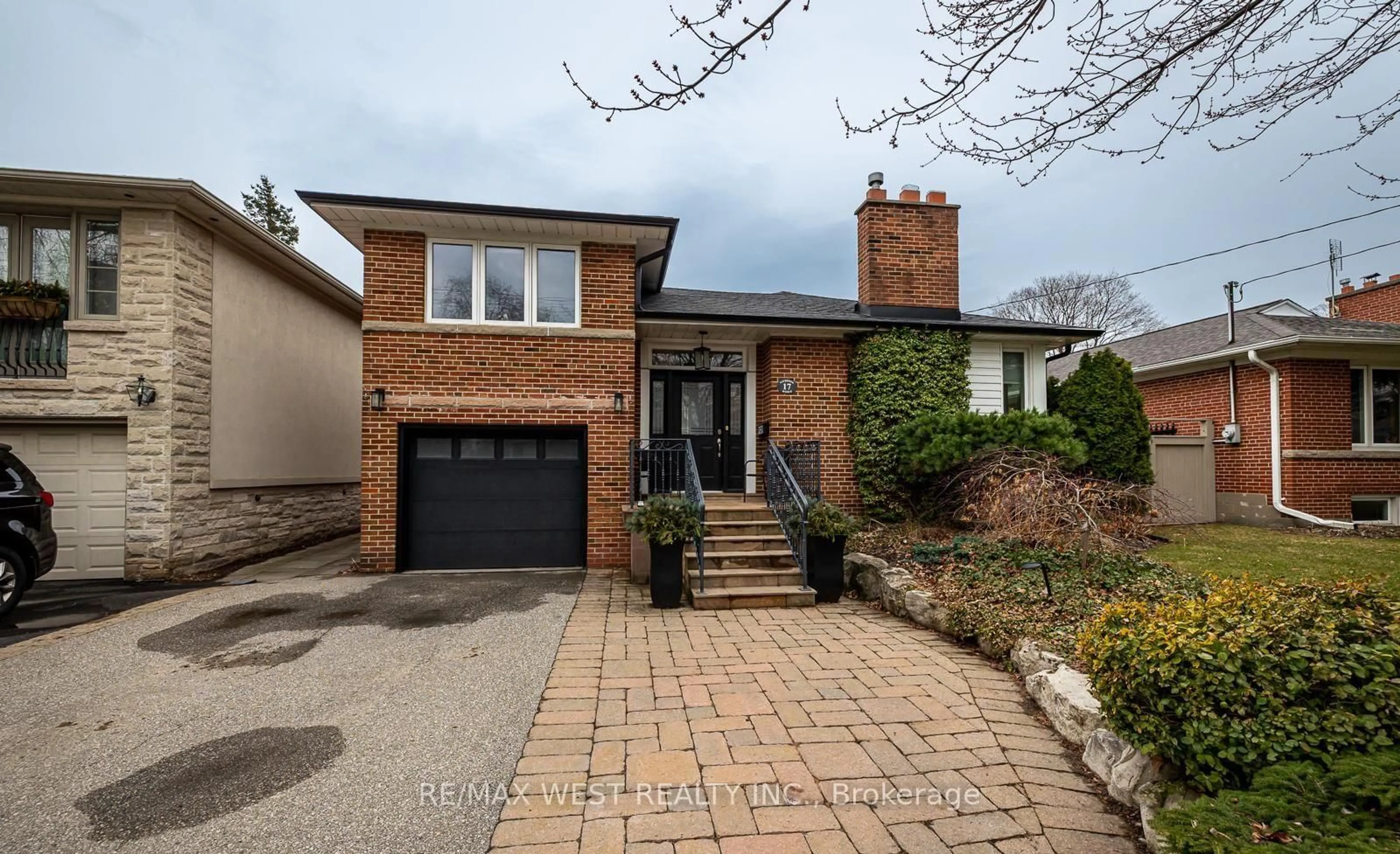 Home with brick exterior material, street for 17 Saybrook Ave, Toronto Ontario M8Z 2V3