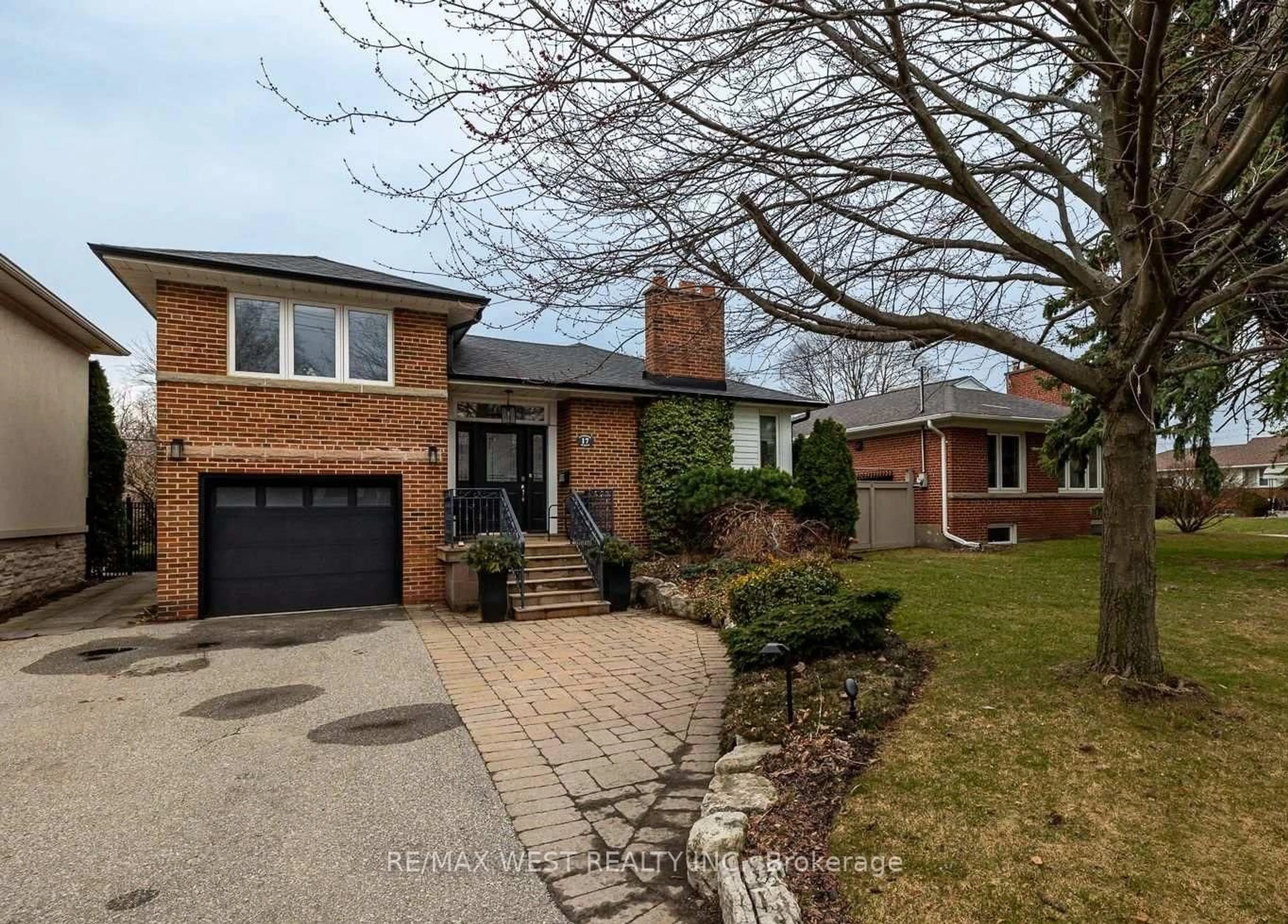Home with brick exterior material, street for 17 Saybrook Ave, Toronto Ontario M8Z 2V3