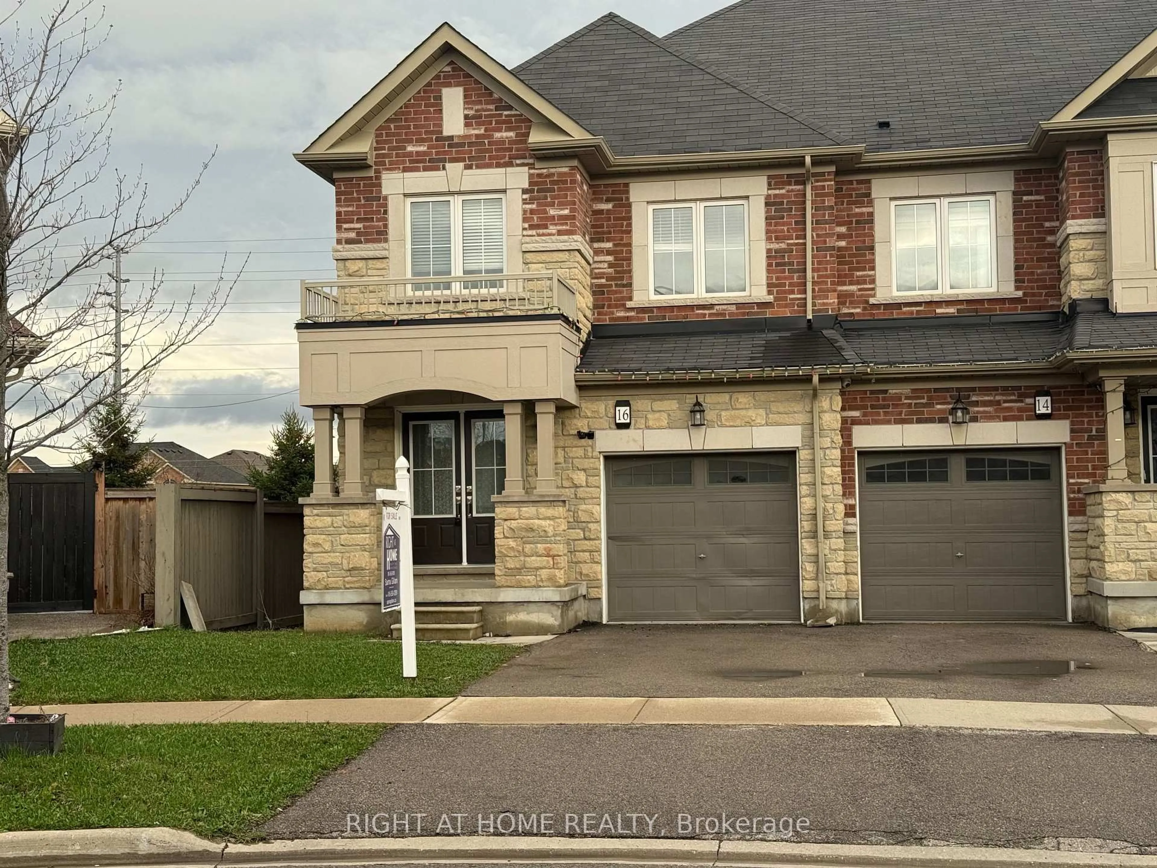 Home with brick exterior material, street for 16 Edsel Rd, Brampton Ontario L7A 4K6