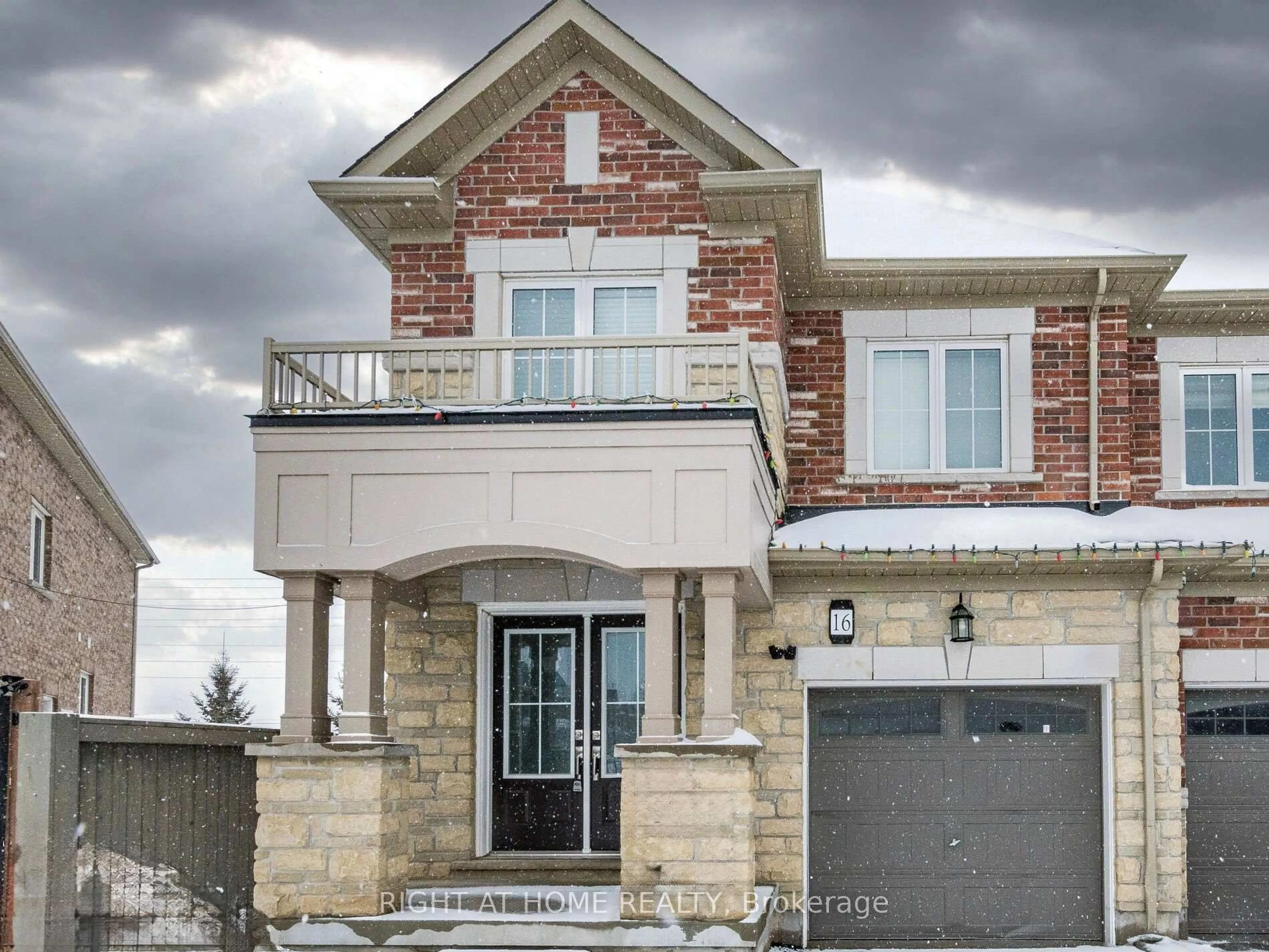 Home with brick exterior material, street for 16 Edsel Rd, Brampton Ontario L7A 4K6