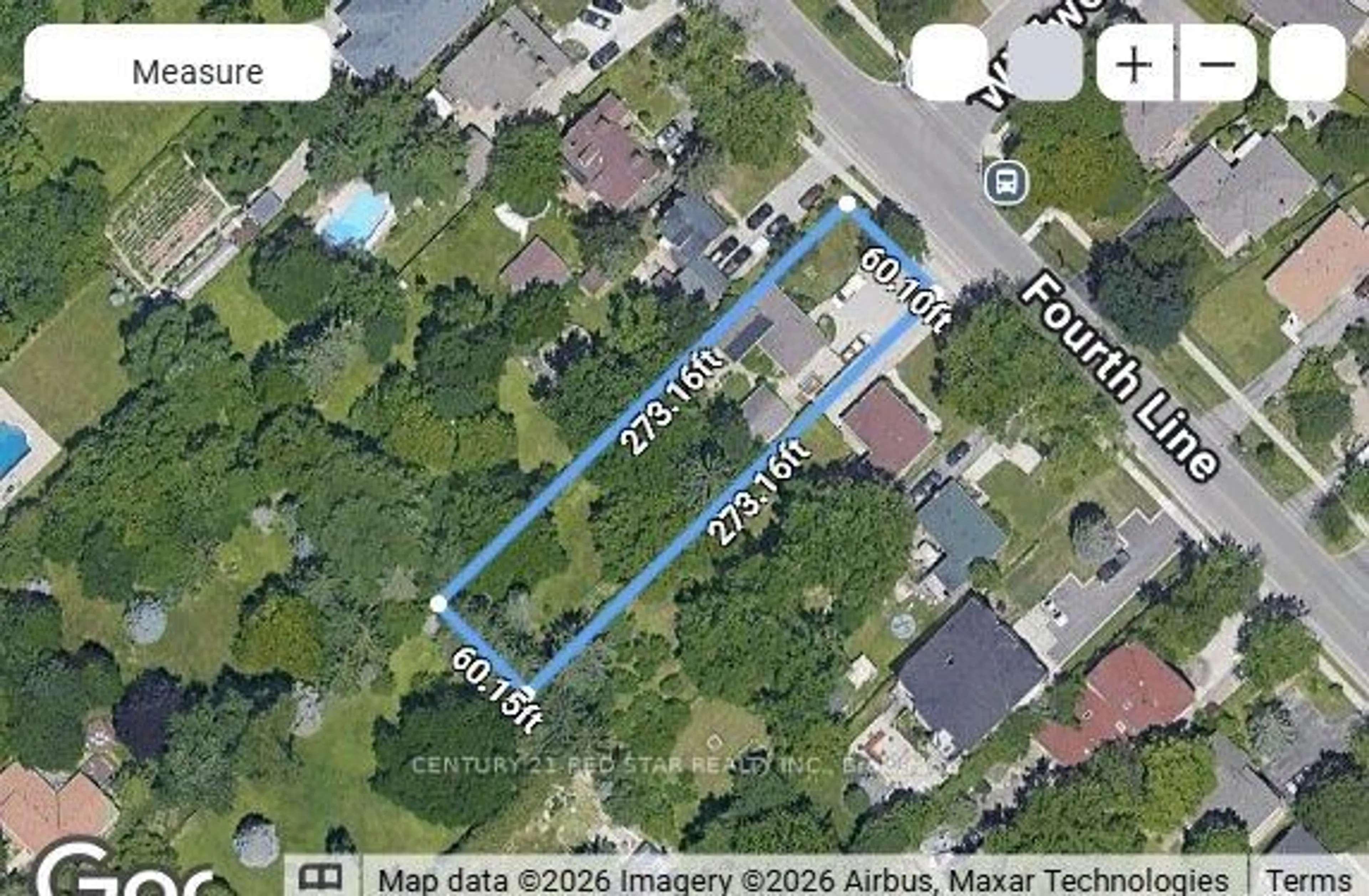 A pic from outside/outdoor area/front of a property/back of a property/a pic from drone, street for 550 Fourth Line, Oakville Ontario L6L 5A7