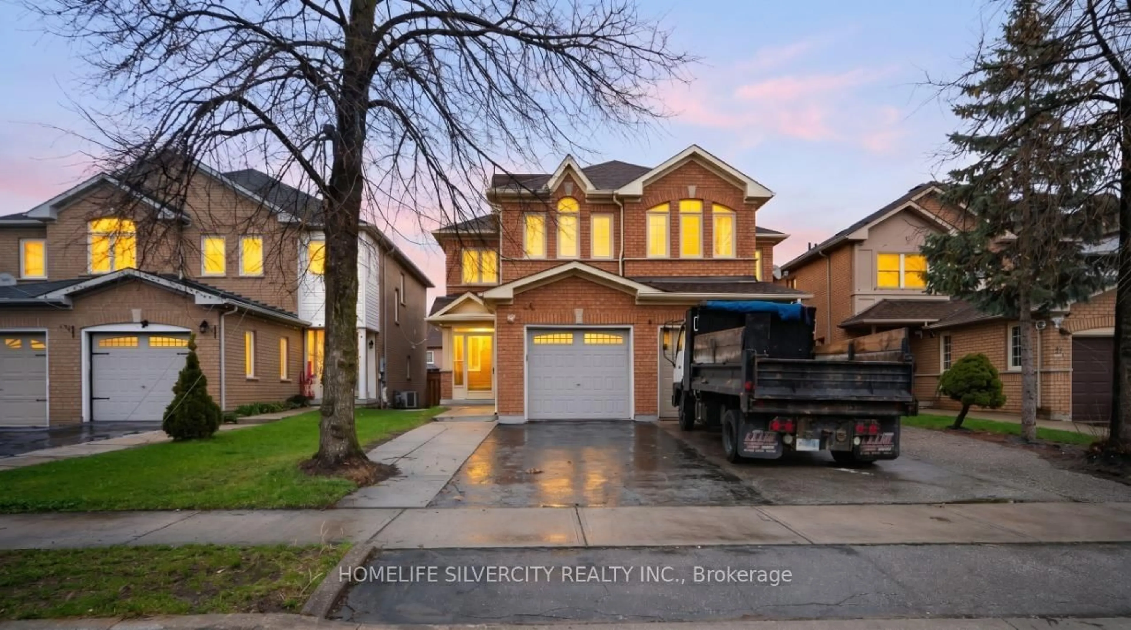 Home with brick exterior material, street for 35 Velvet Grass Lane, Brampton Ontario L6R 1X8