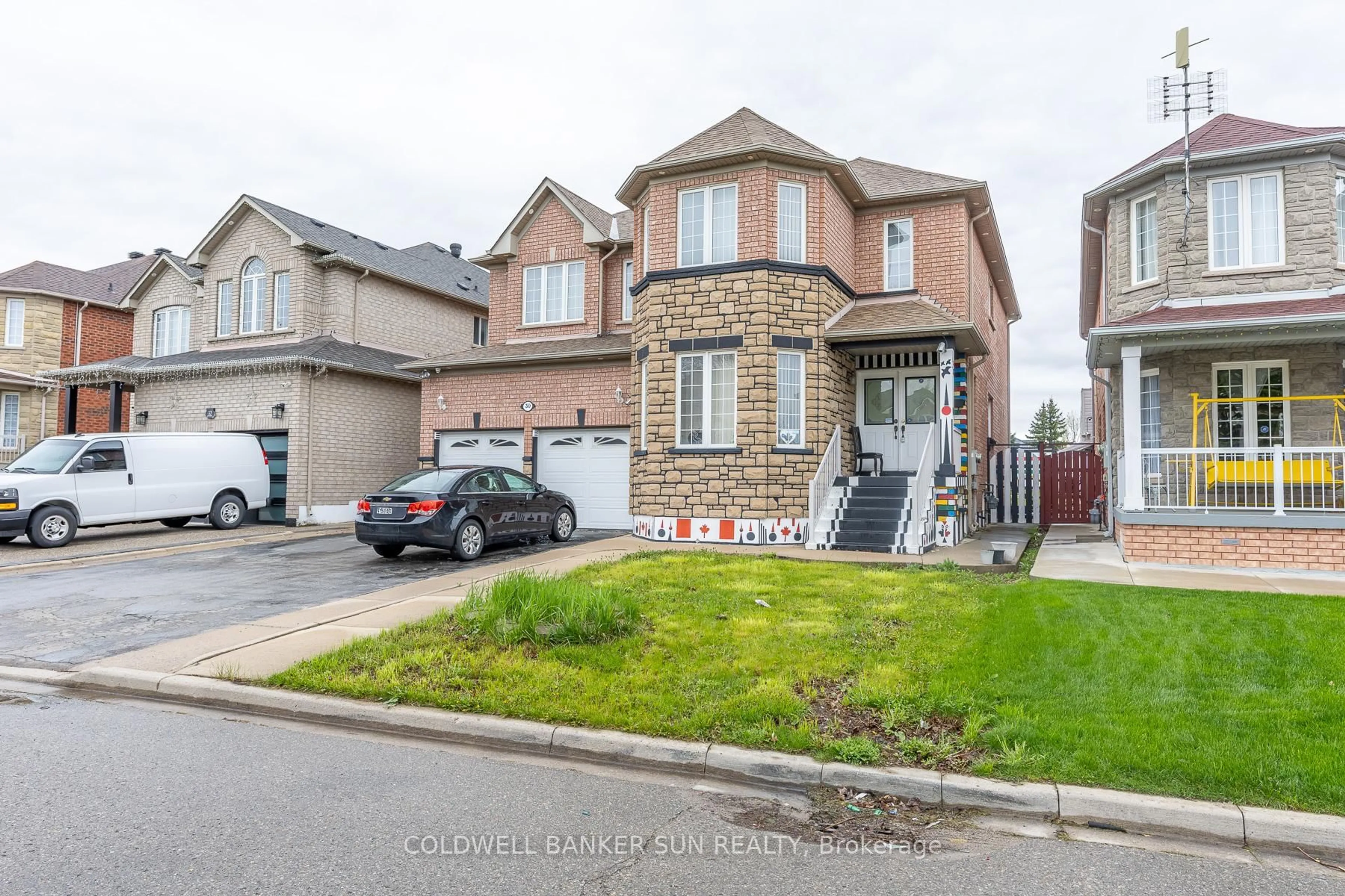 Home with brick exterior material, street for 30 Ice Fields Rd, Brampton Ontario L6R 3G8