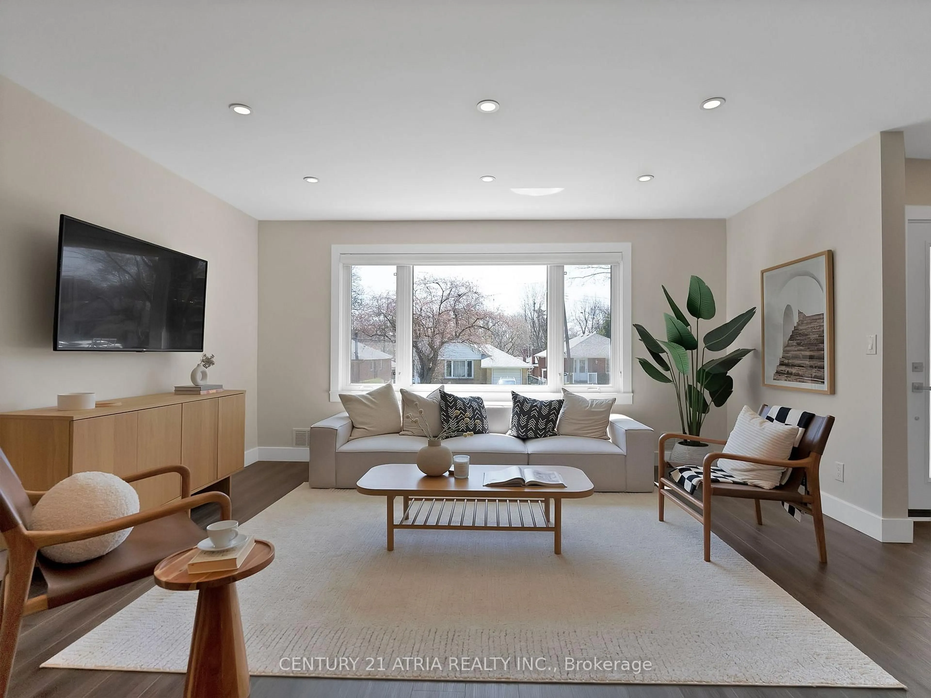 Living room with furniture, unknown for 10 Dunrobin Dr, Toronto Ontario M9B 2S9