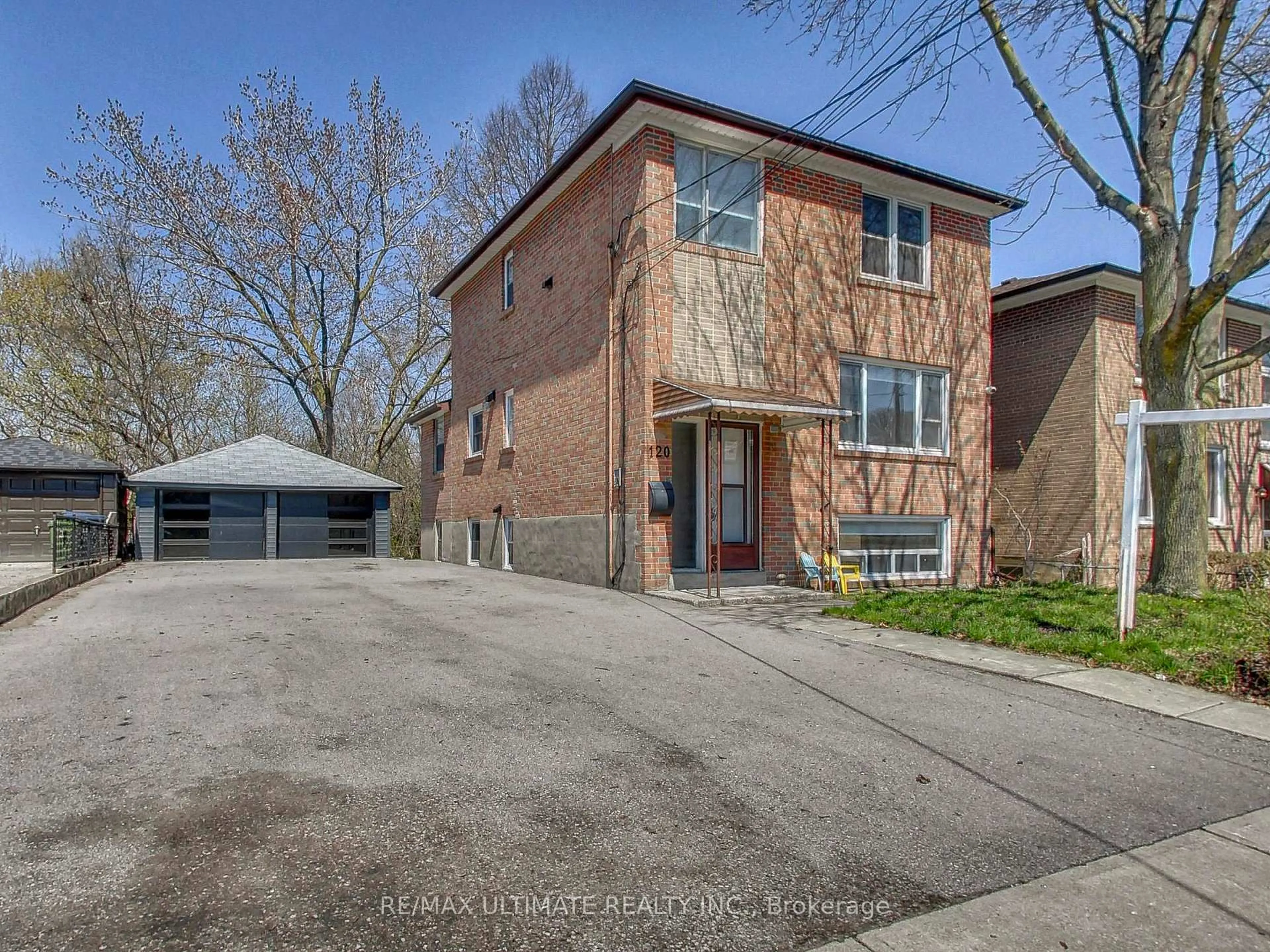 Home with brick exterior material, street for 120 Edinborough Crt, Toronto Ontario M6N 2E8