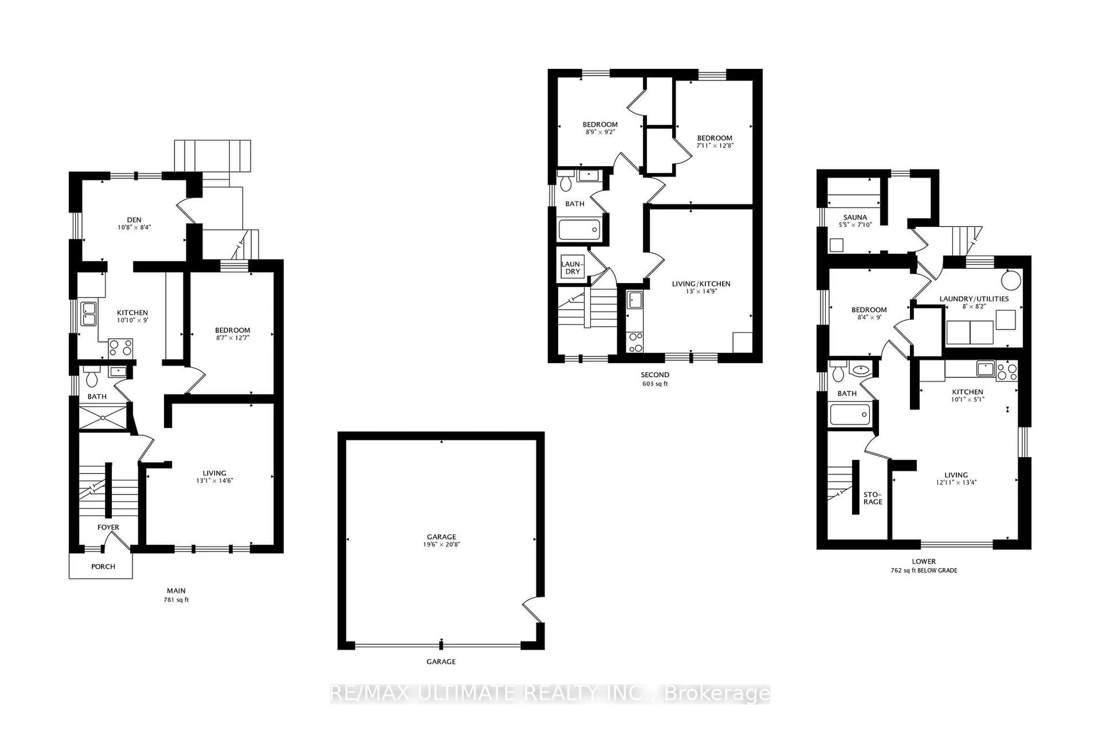 Floor plan for 120 Edinborough Crt, Toronto Ontario M6N 2E8