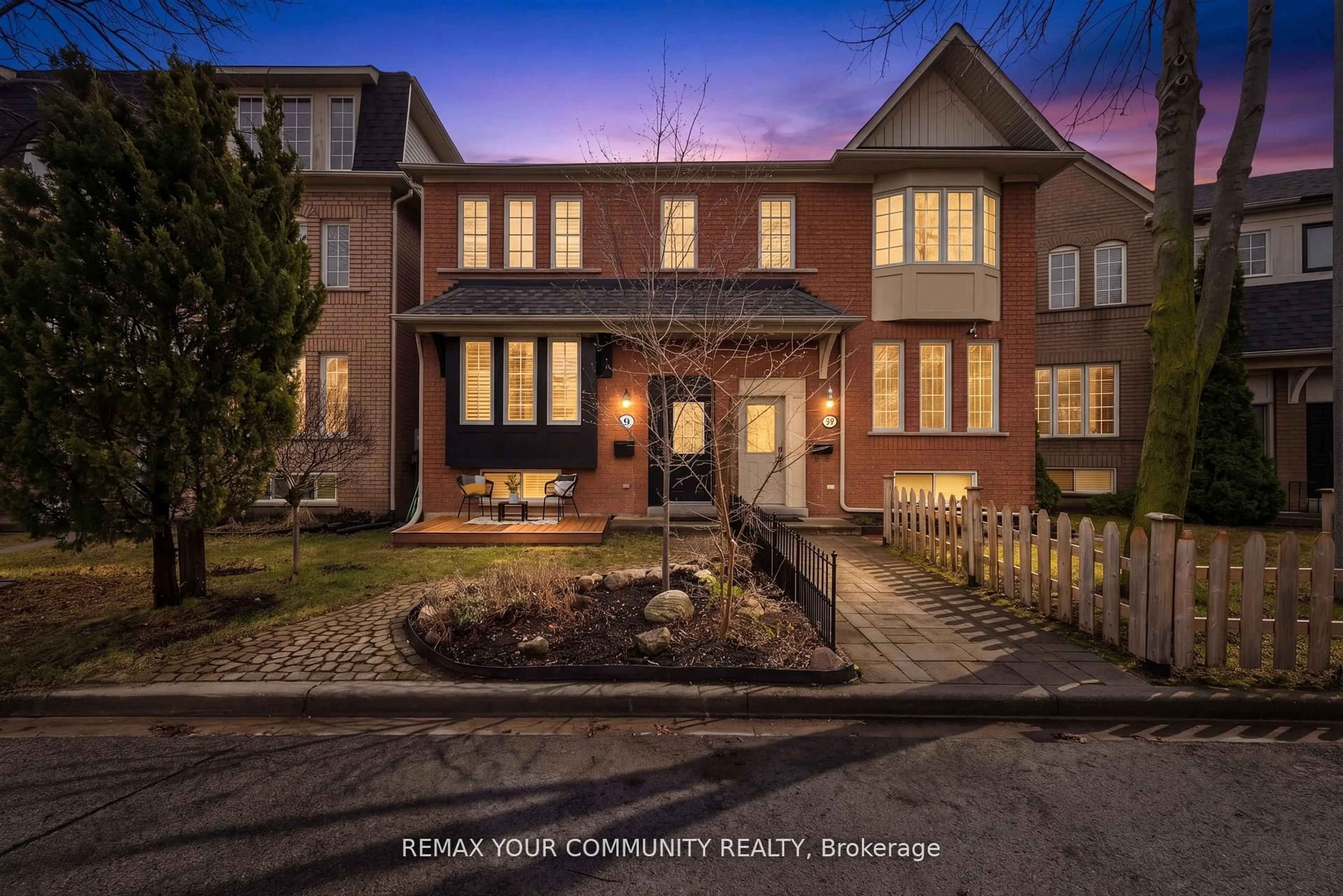 Home with brick exterior material, street for 9 Cannes Circ, Toronto Ontario M6N 5C9