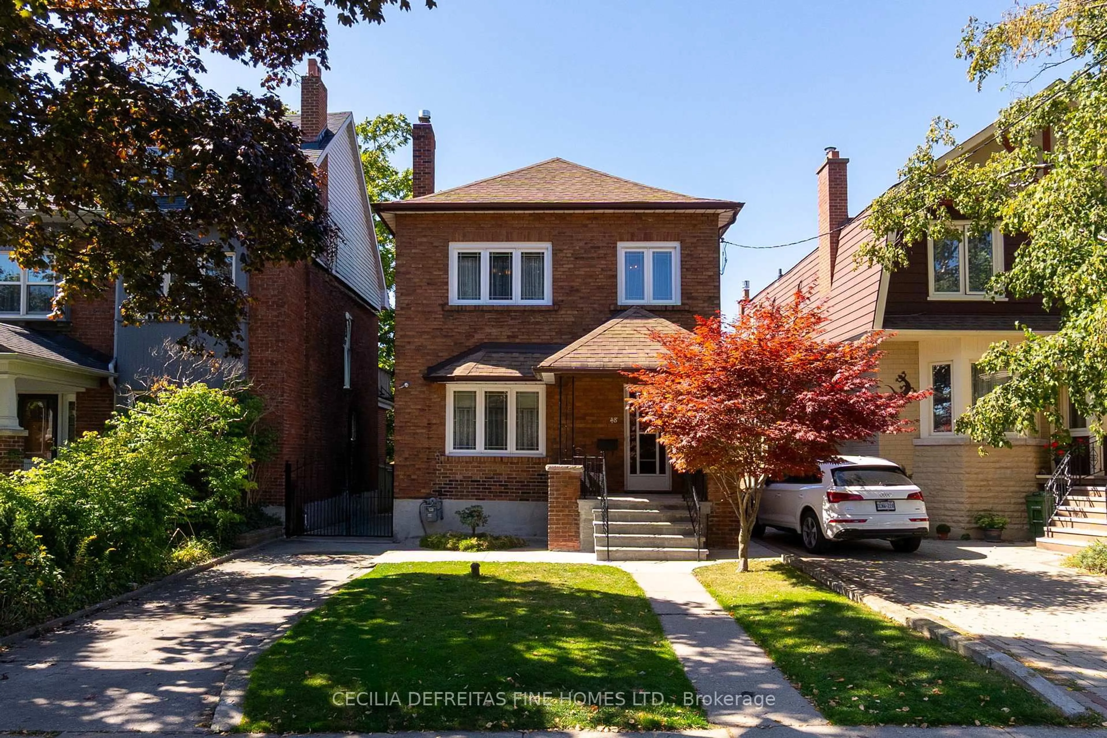 Home with brick exterior material, street for 48 Westmount Ave, Toronto Ontario M6H 3K1