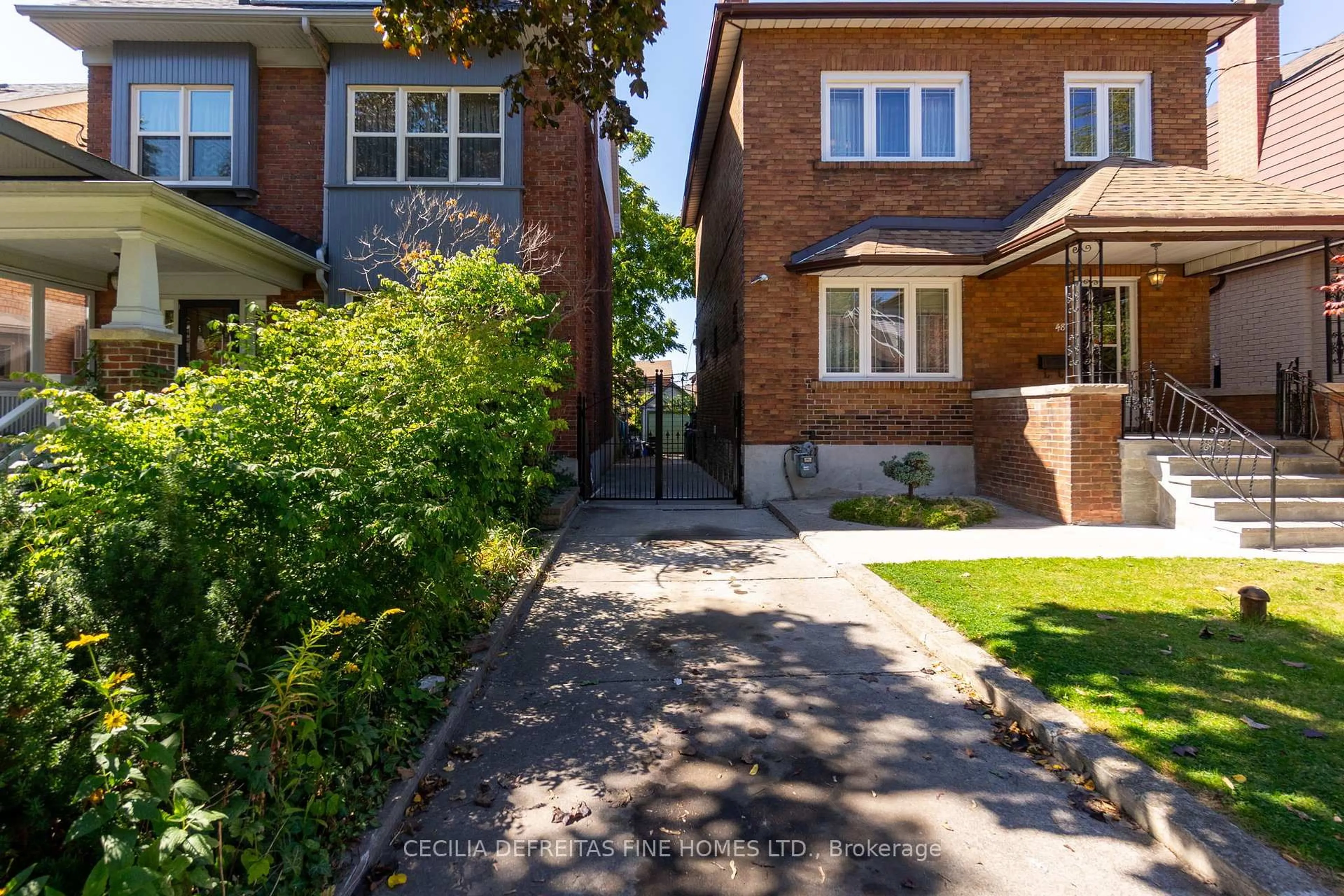 Home with brick exterior material, street for 48 Westmount Ave, Toronto Ontario M6H 3K1